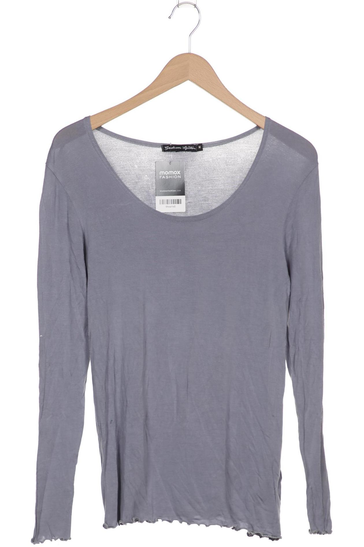 

Gudrun Sjödén Damen Langarmshirt, blau, Gr. 38