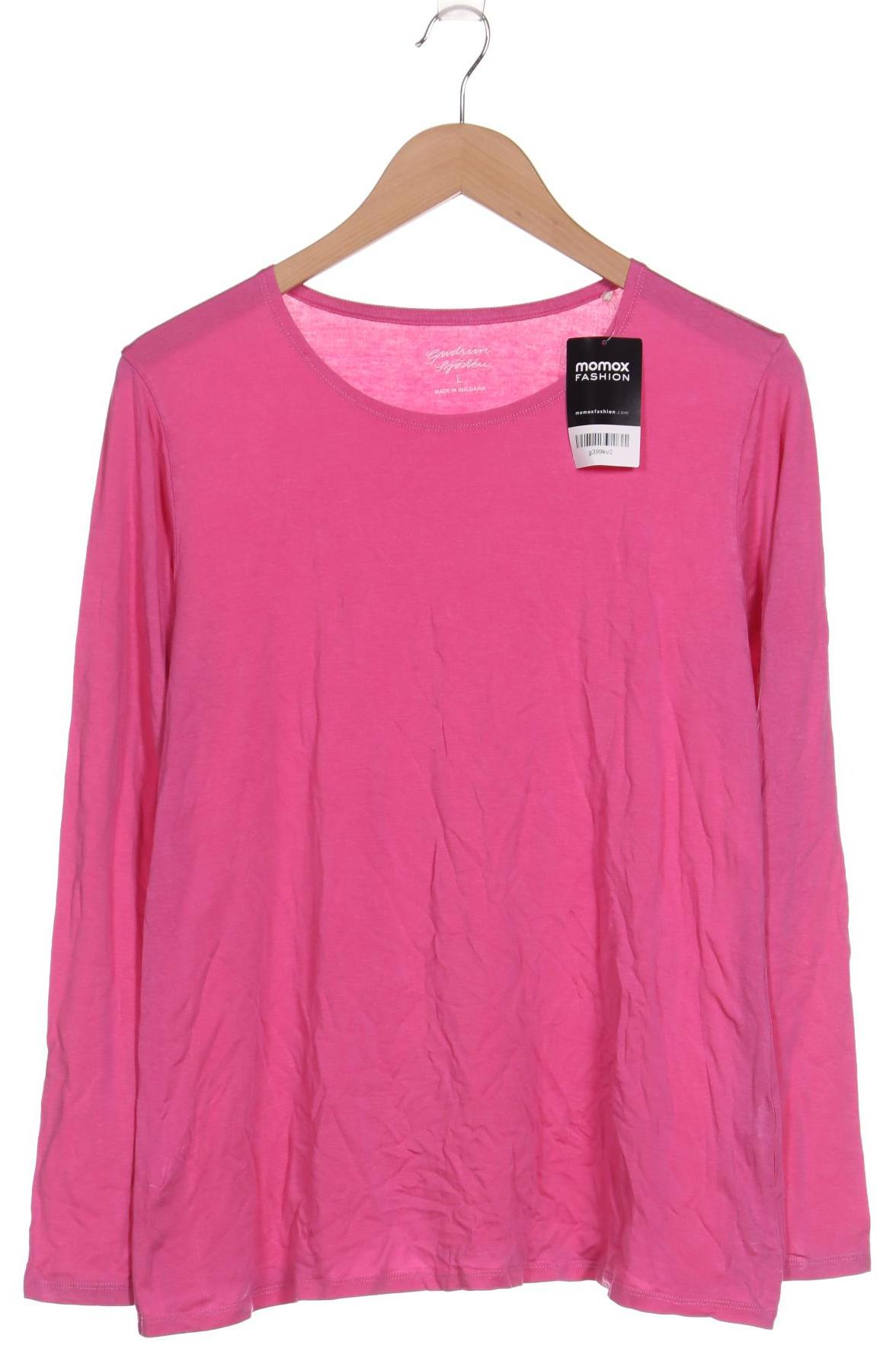 

Gudrun Sjödén Damen Langarmshirt, pink, Gr. 42