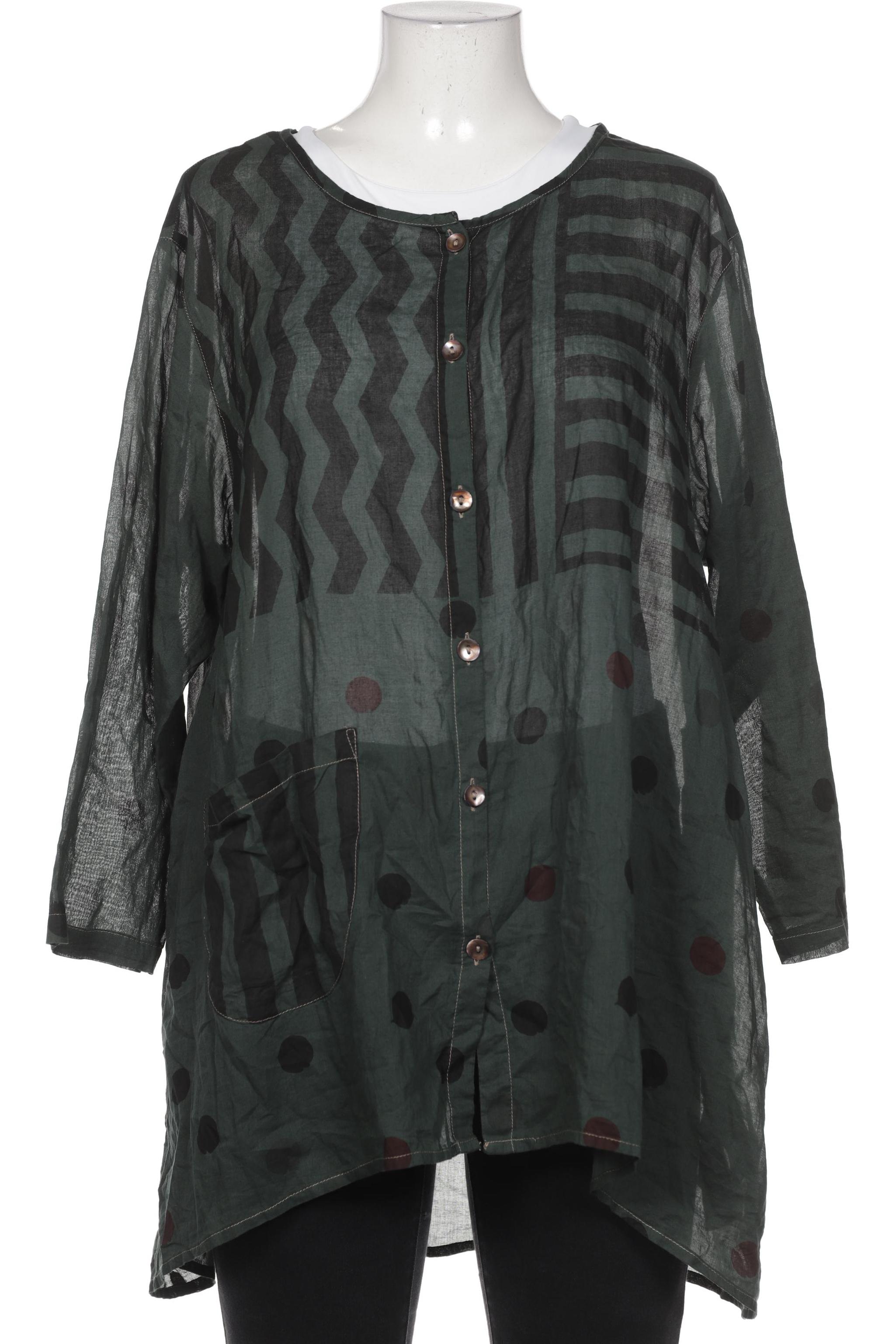 

Gudrun Sjödén Damen Bluse, grün, Gr. 44