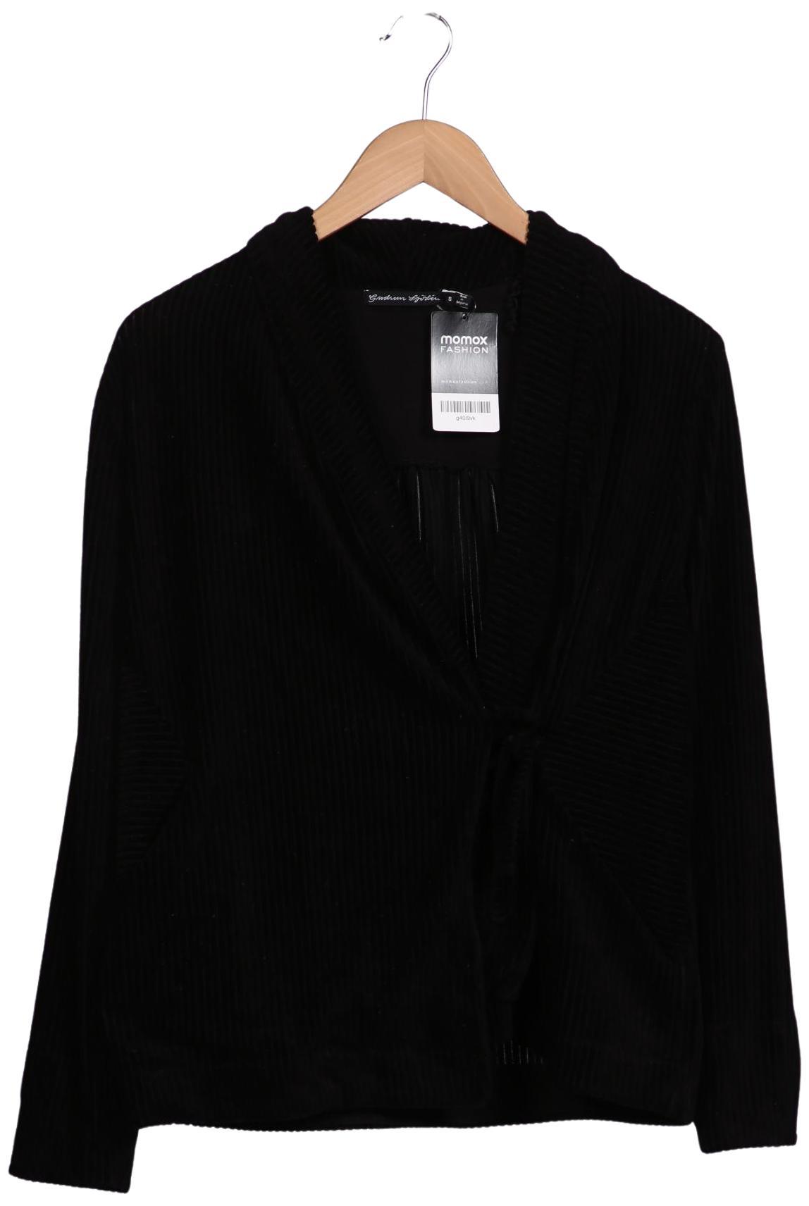 

Gudrun Sjödén Damen Strickjacke, schwarz, Gr. 36