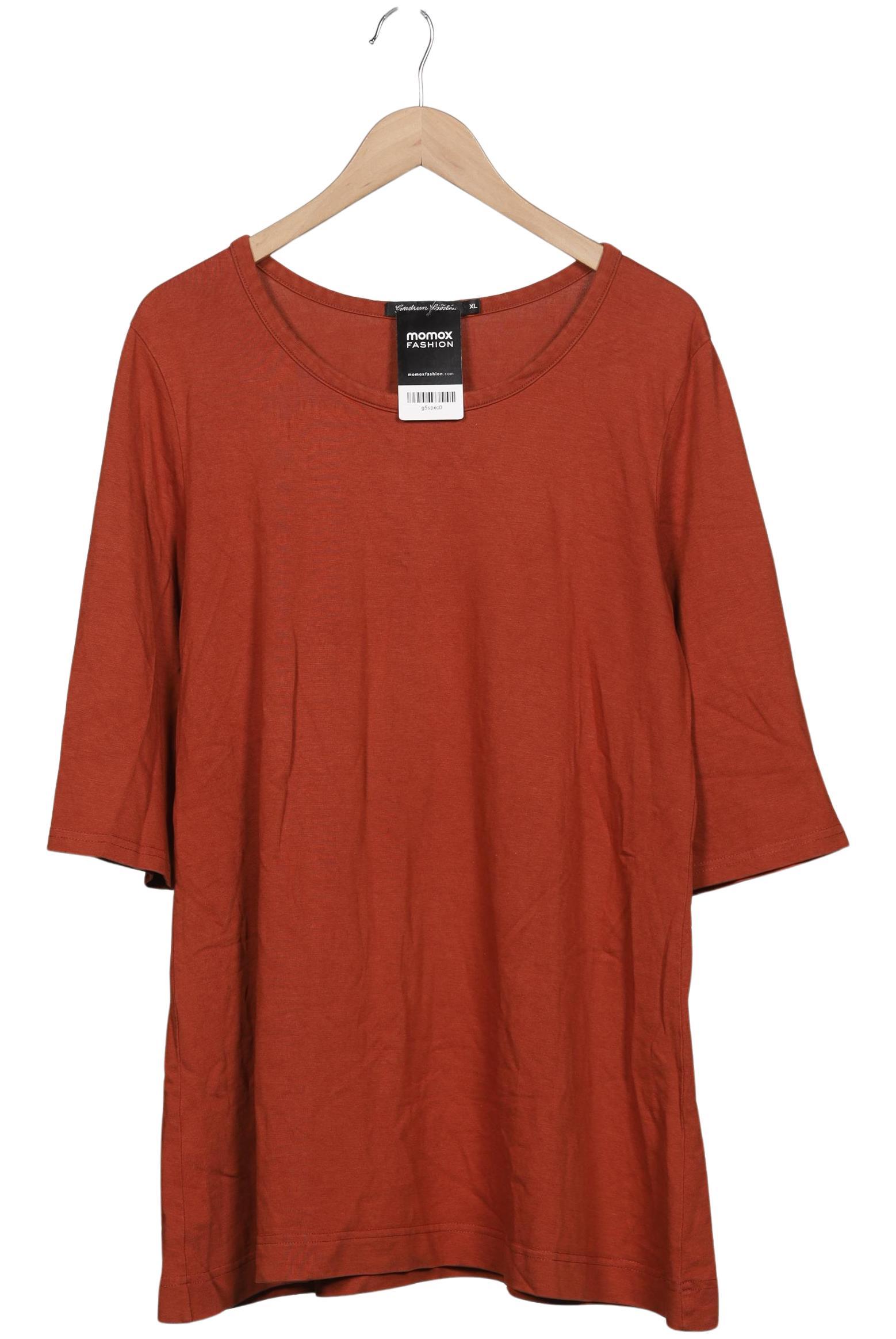 

Gudrun Sjödén Damen Langarmshirt, orange, Gr. 44