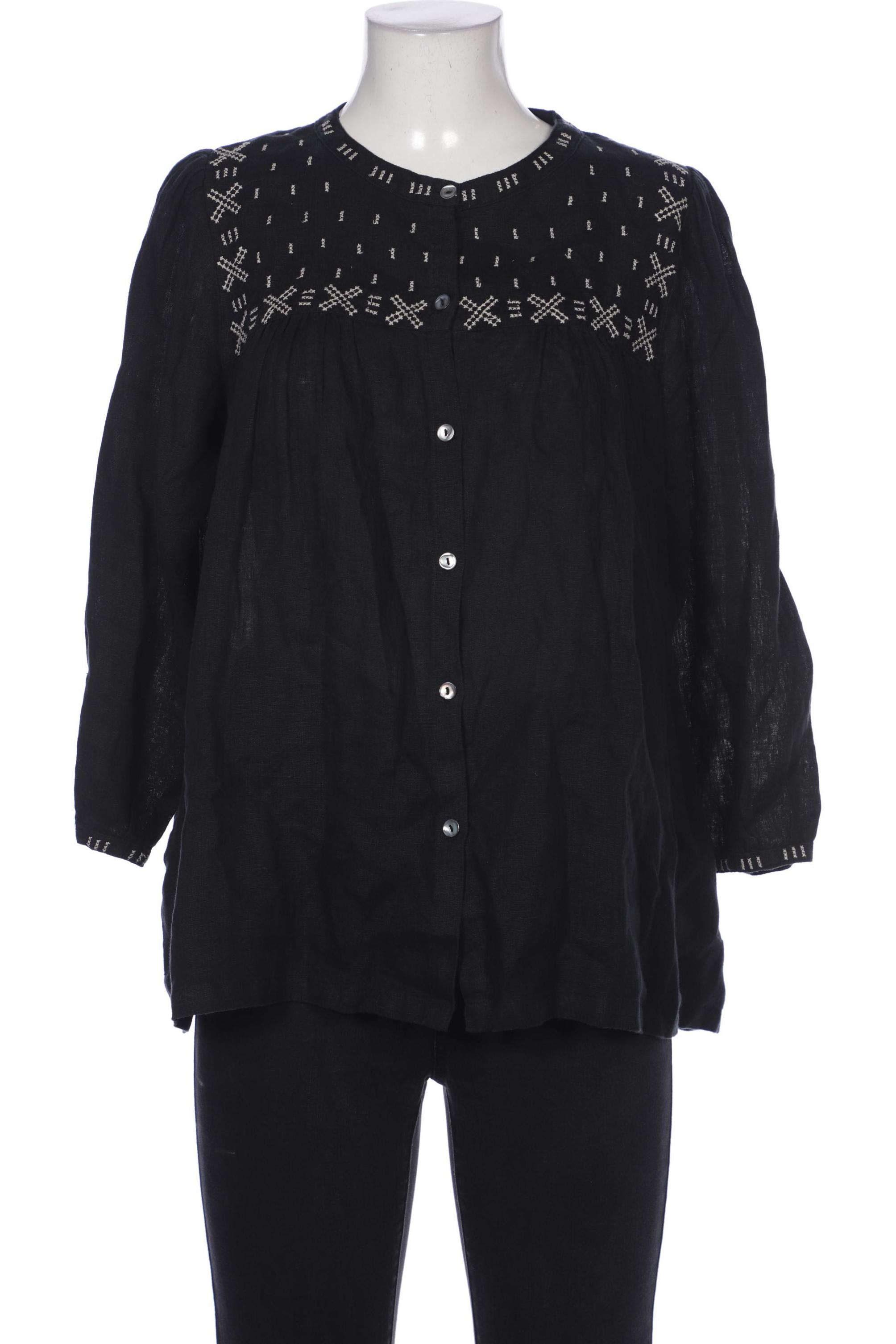 

Gudrun Sjödén Damen Bluse, schwarz, Gr. 38