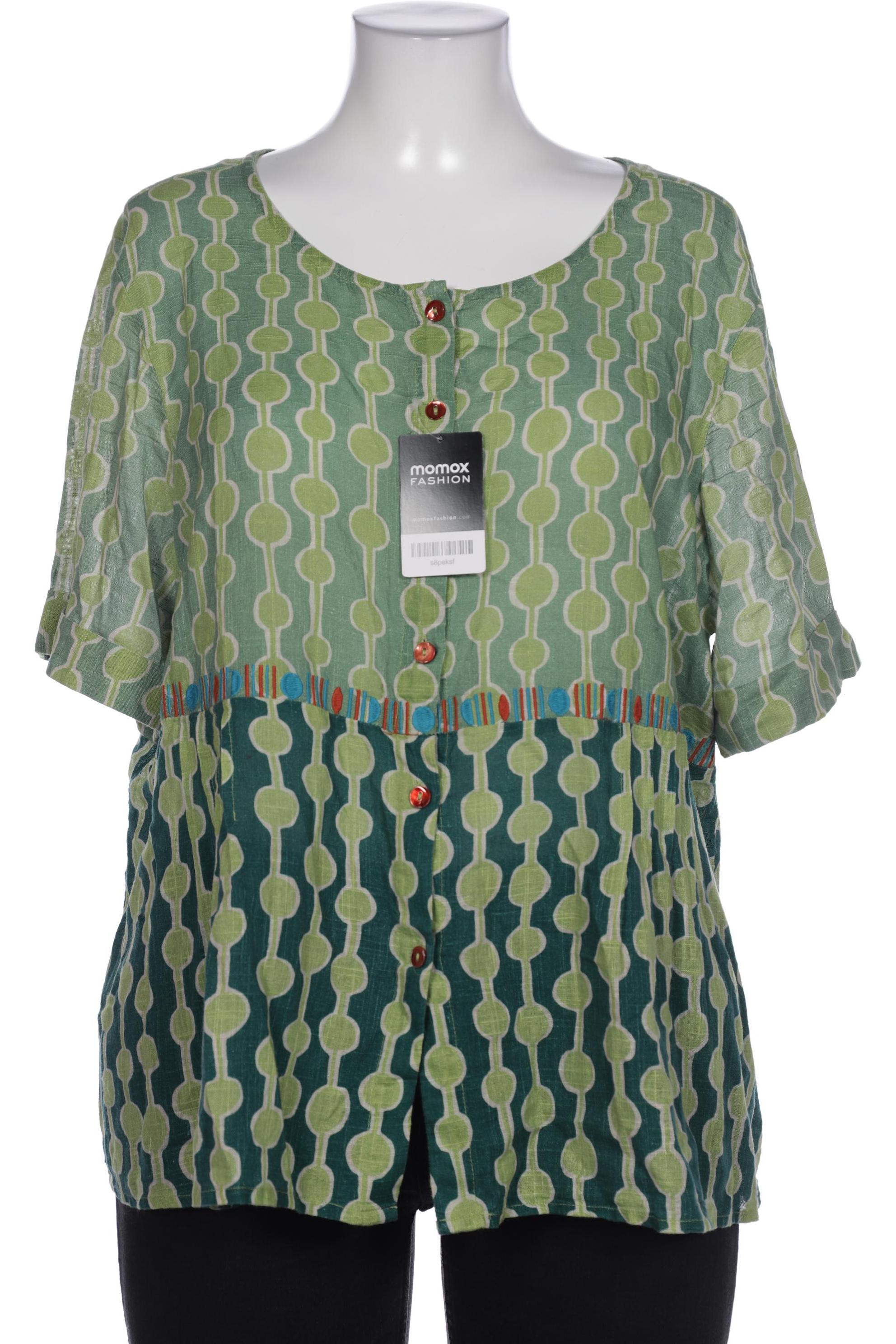 

Gudrun Sjödén Damen Bluse, grün, Gr. 44