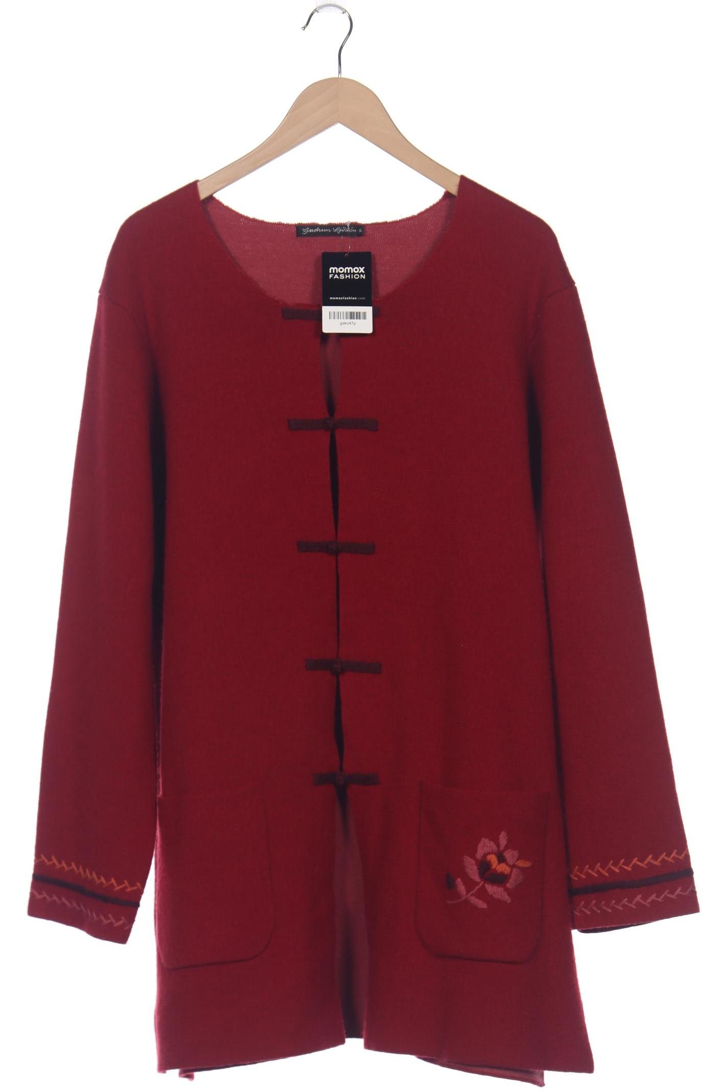 

Gudrun Sjödén Damen Strickjacke, rot, Gr. 44