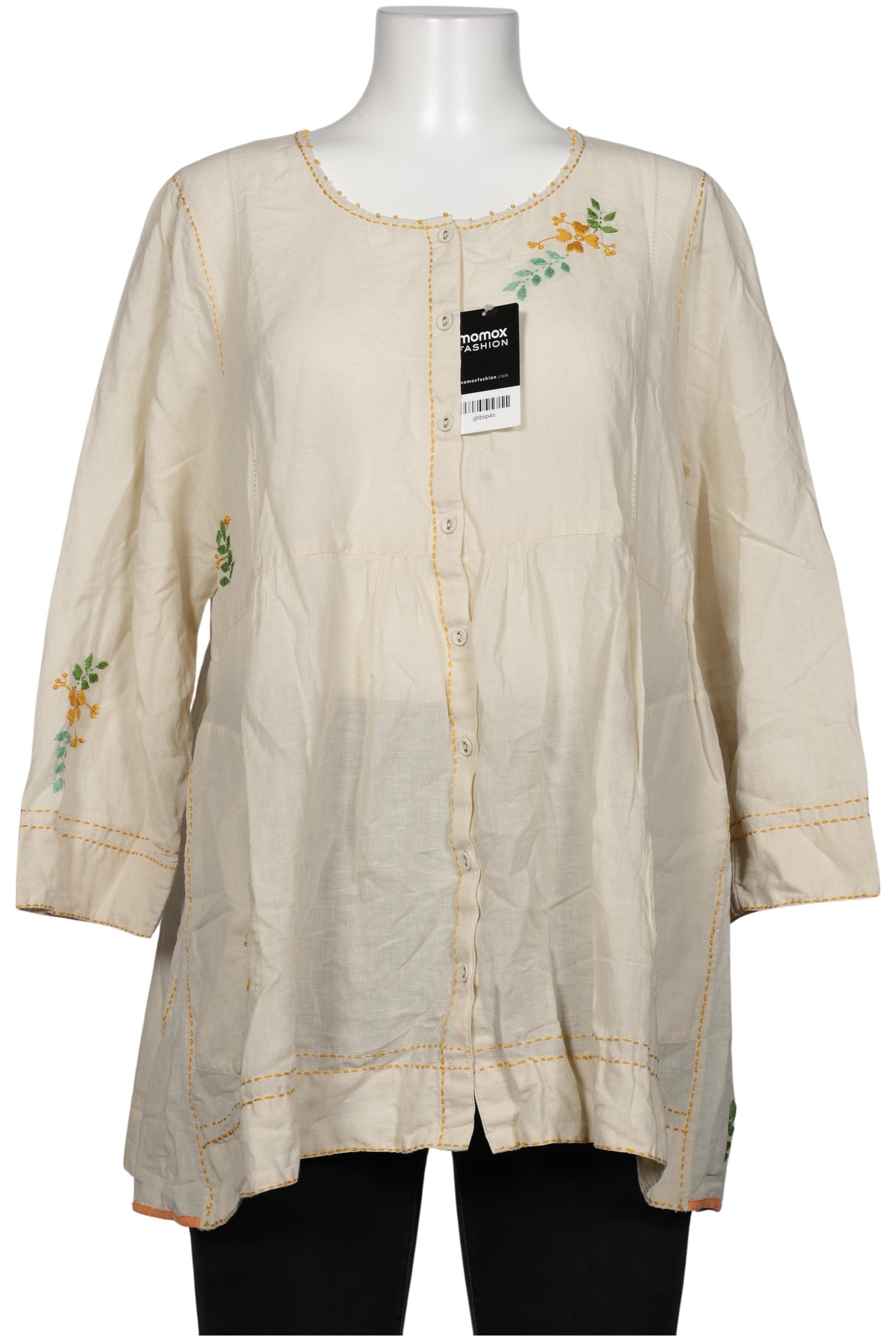 

Gudrun Sjödén Damen Bluse, cremeweiß, Gr. 42