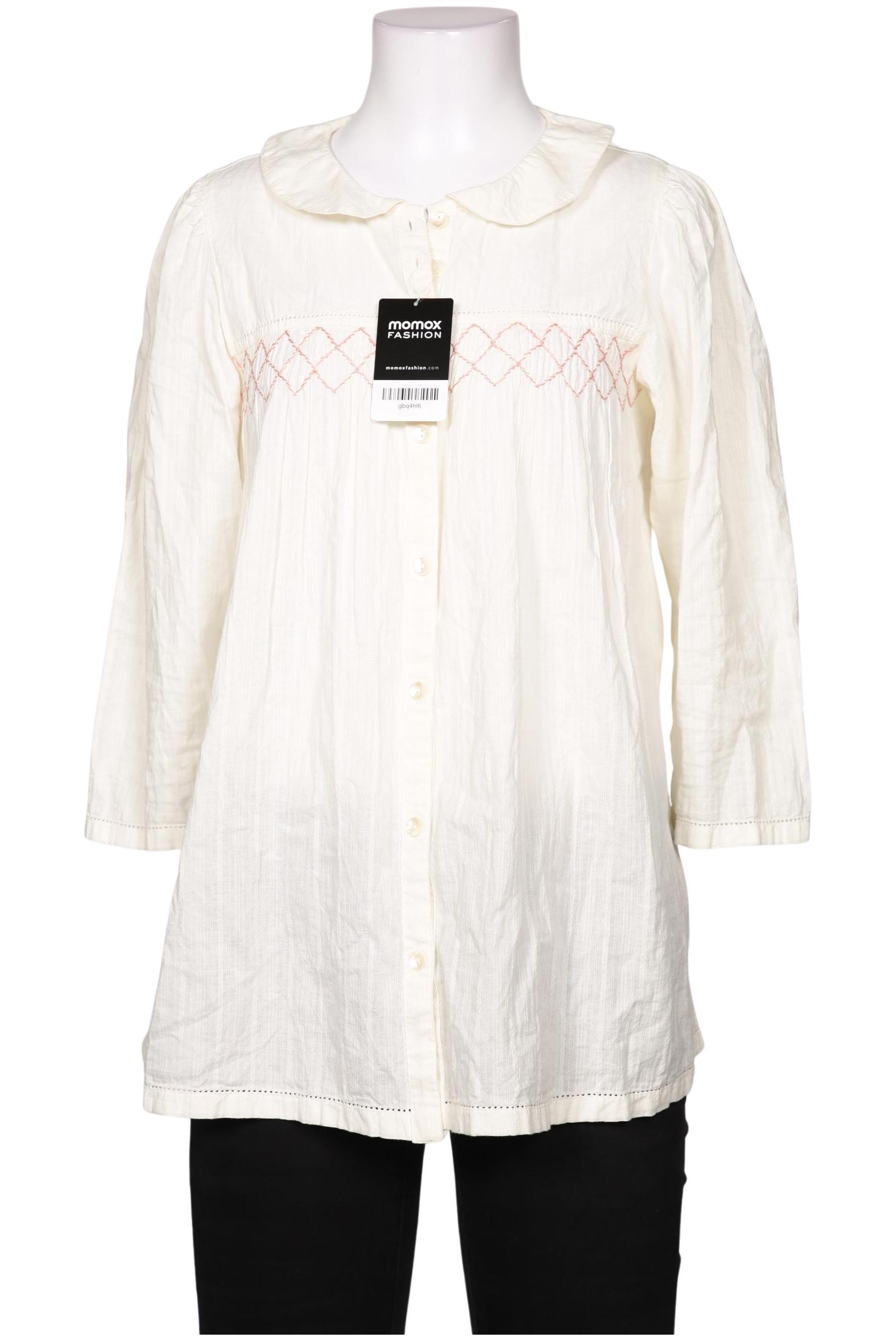 

Gudrun Sjödén Damen Bluse, cremeweiß, Gr. 36