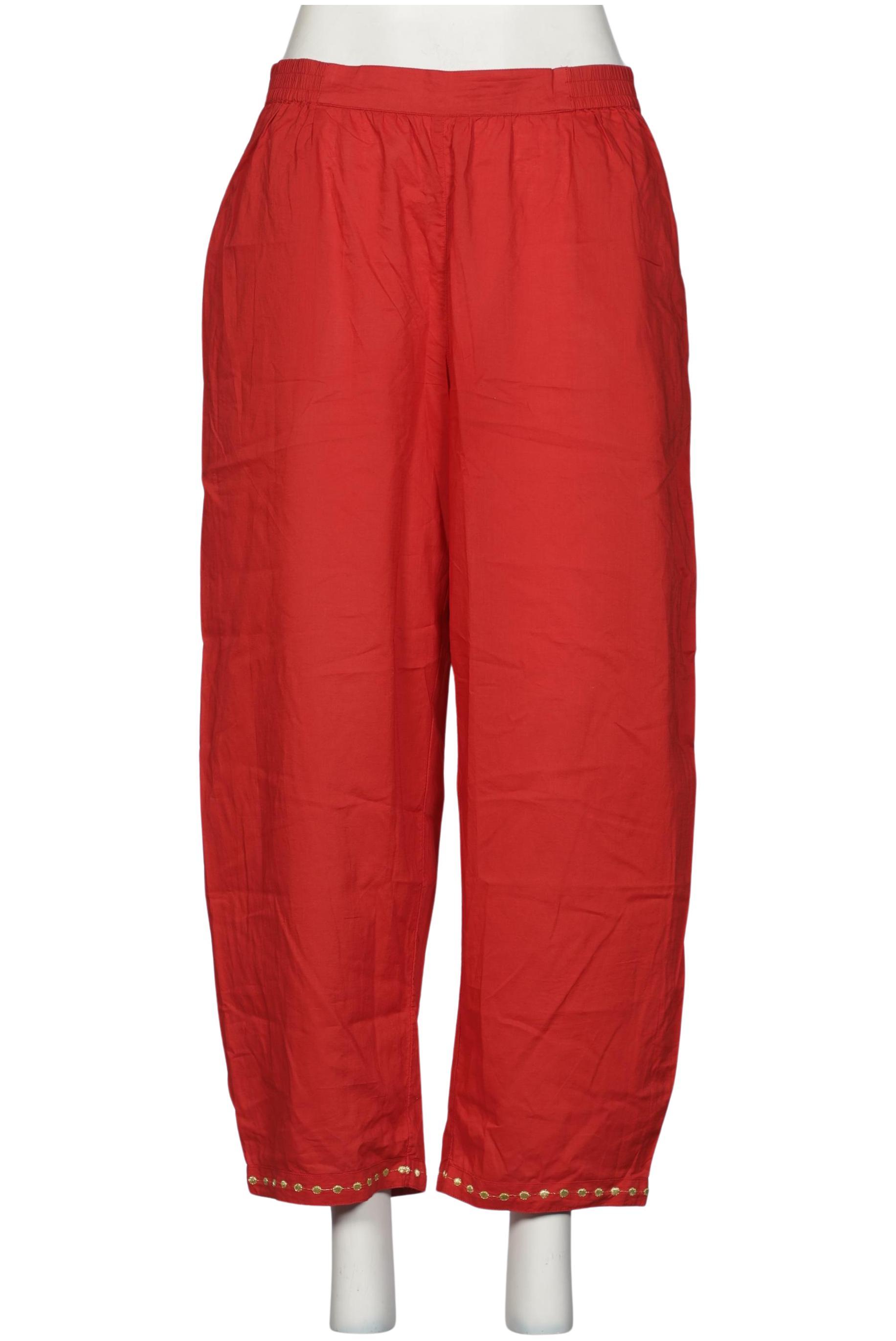 

Gudrun Sjödén Damen Stoffhose, rot, Gr. 0