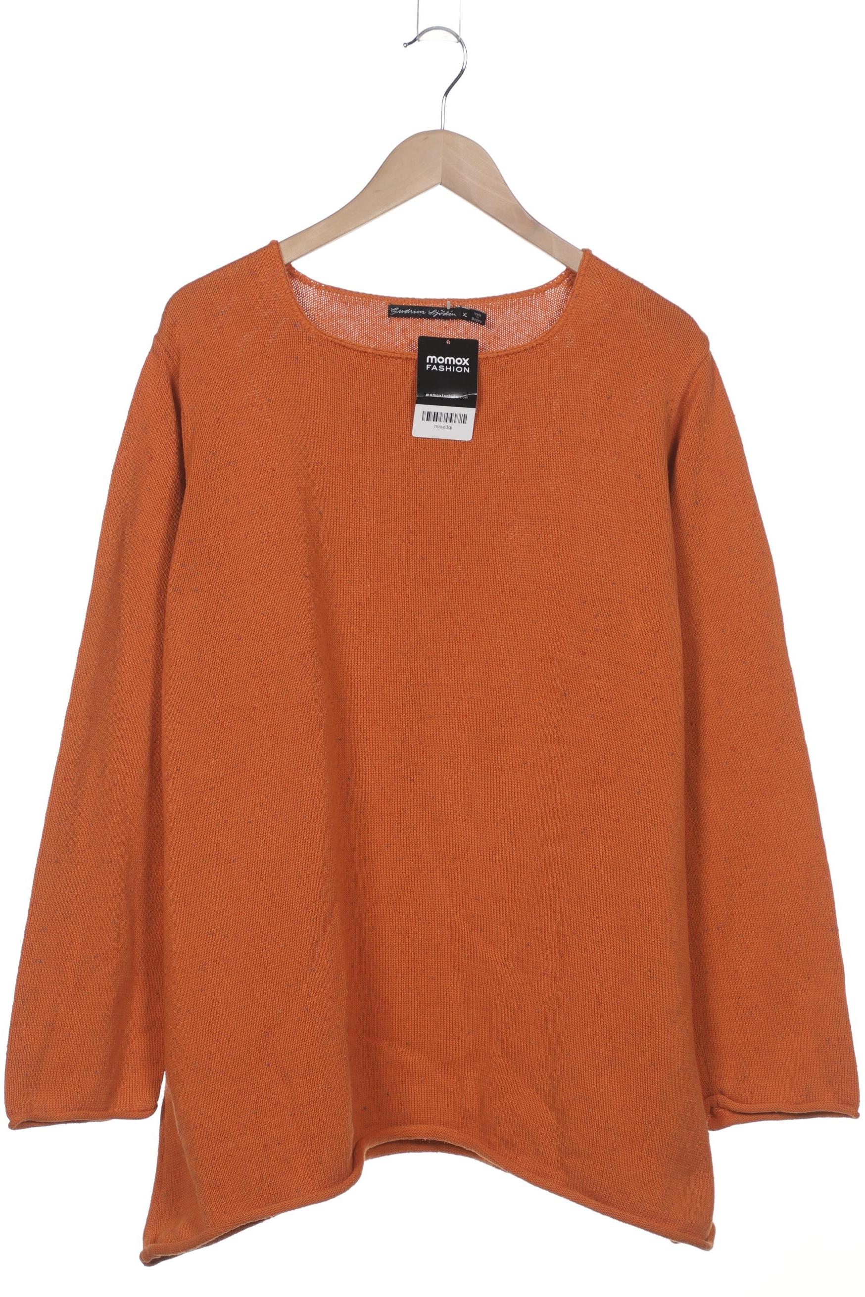 

Gudrun Sjödén Damen Pullover, orange, Gr. 44