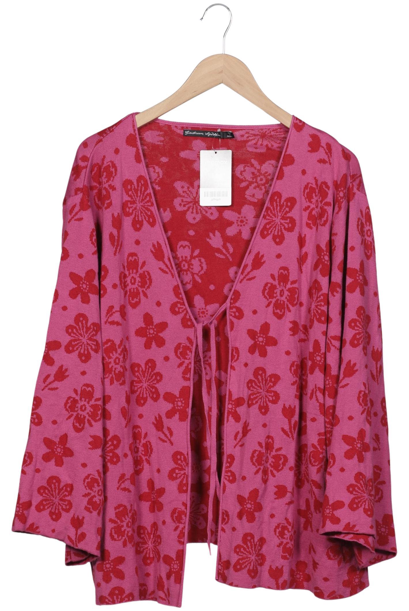 

Gudrun Sjödén Damen Strickjacke, pink, Gr. 46