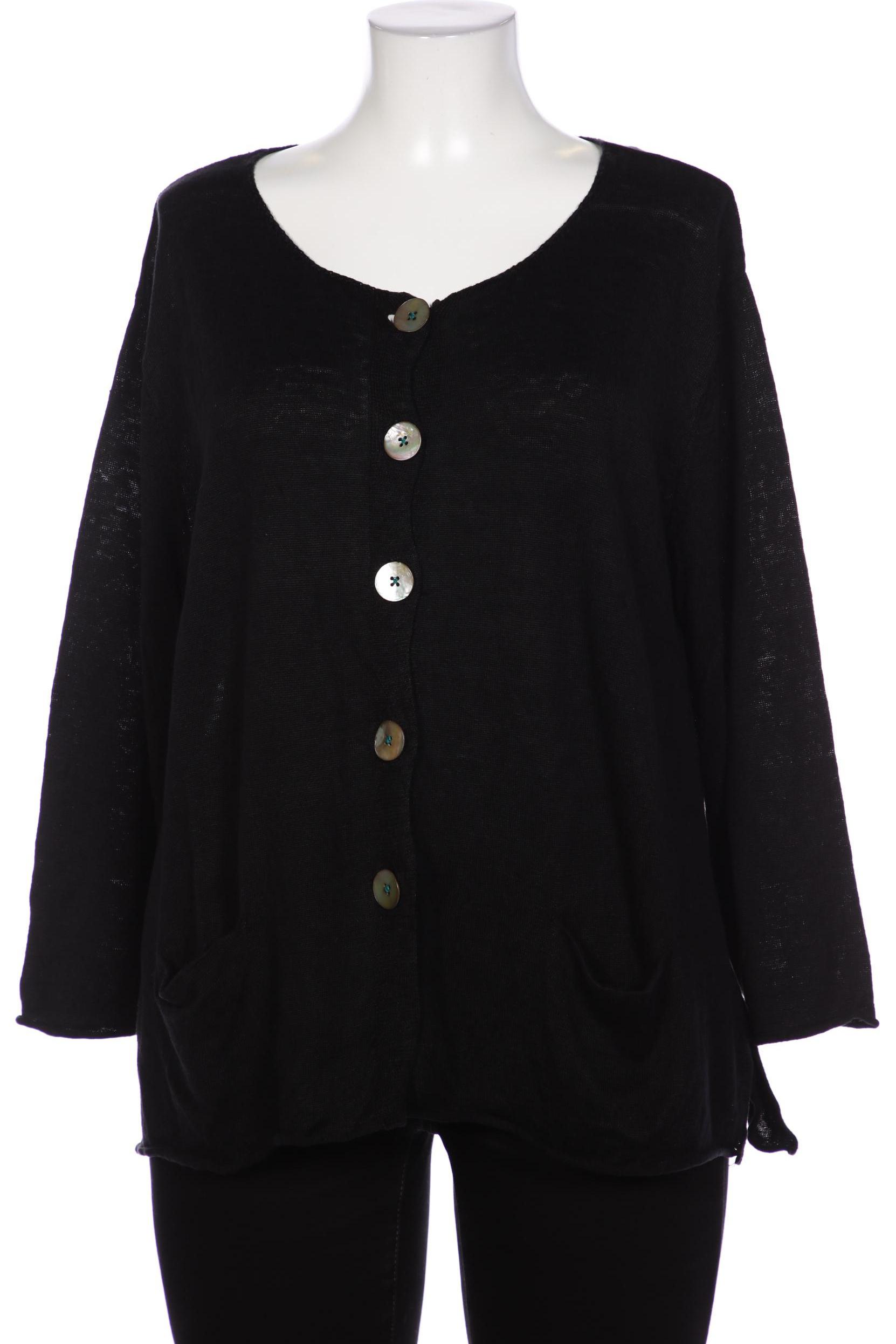 

Gudrun Sjödén Damen Strickjacke, schwarz, Gr. 46