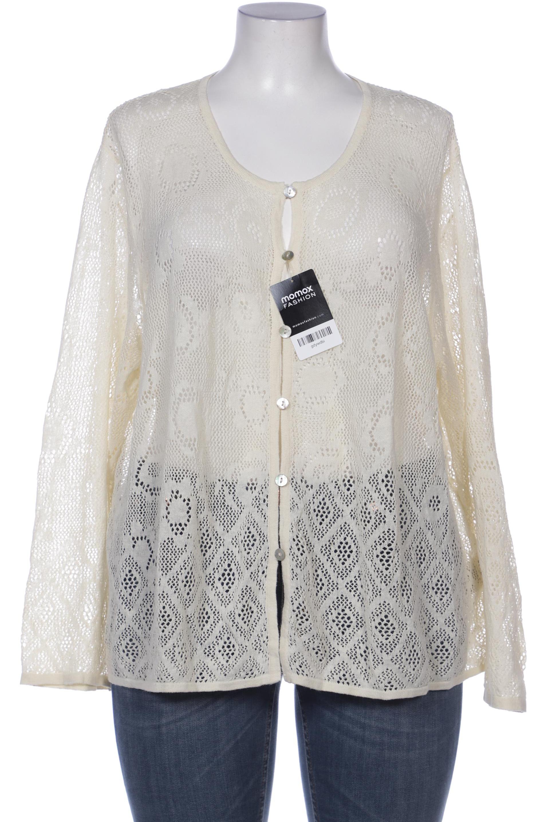 

Gudrun Sjödén Damen Strickjacke, cremeweiß, Gr. 46