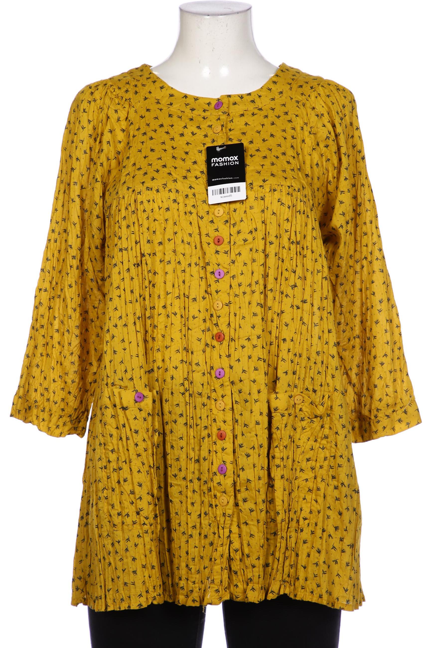 

Gudrun Sjödén Damen Bluse, gelb, Gr. 38