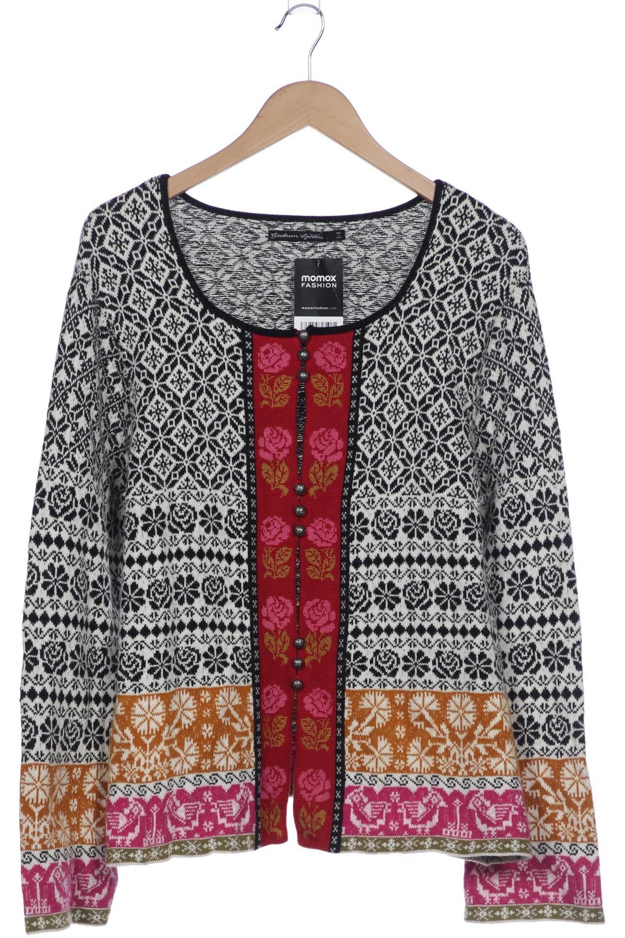 

Gudrun Sjödén Damen Strickjacke, schwarz, Gr. 42