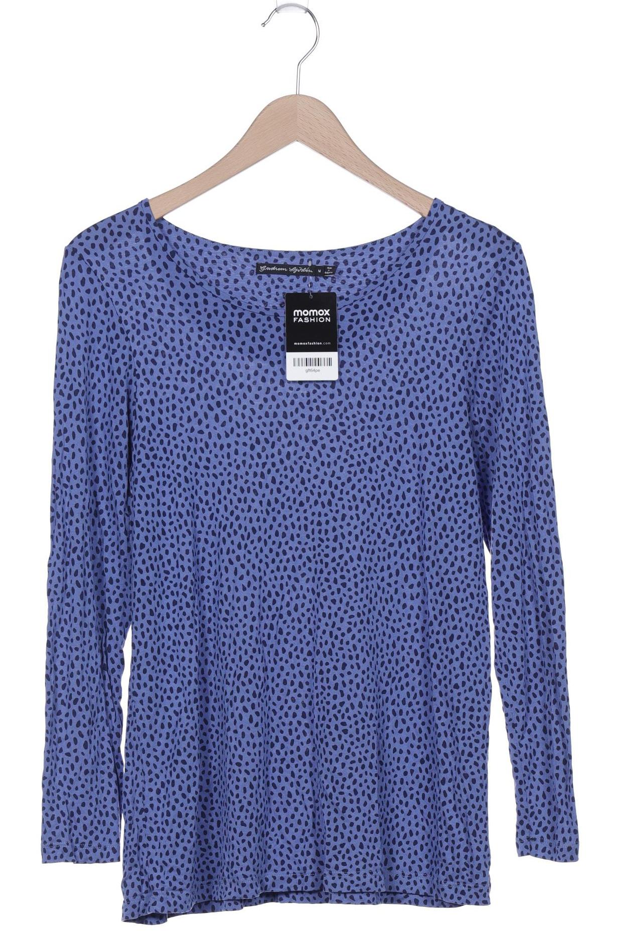 

Gudrun Sjödén Damen Langarmshirt, blau, Gr. 38