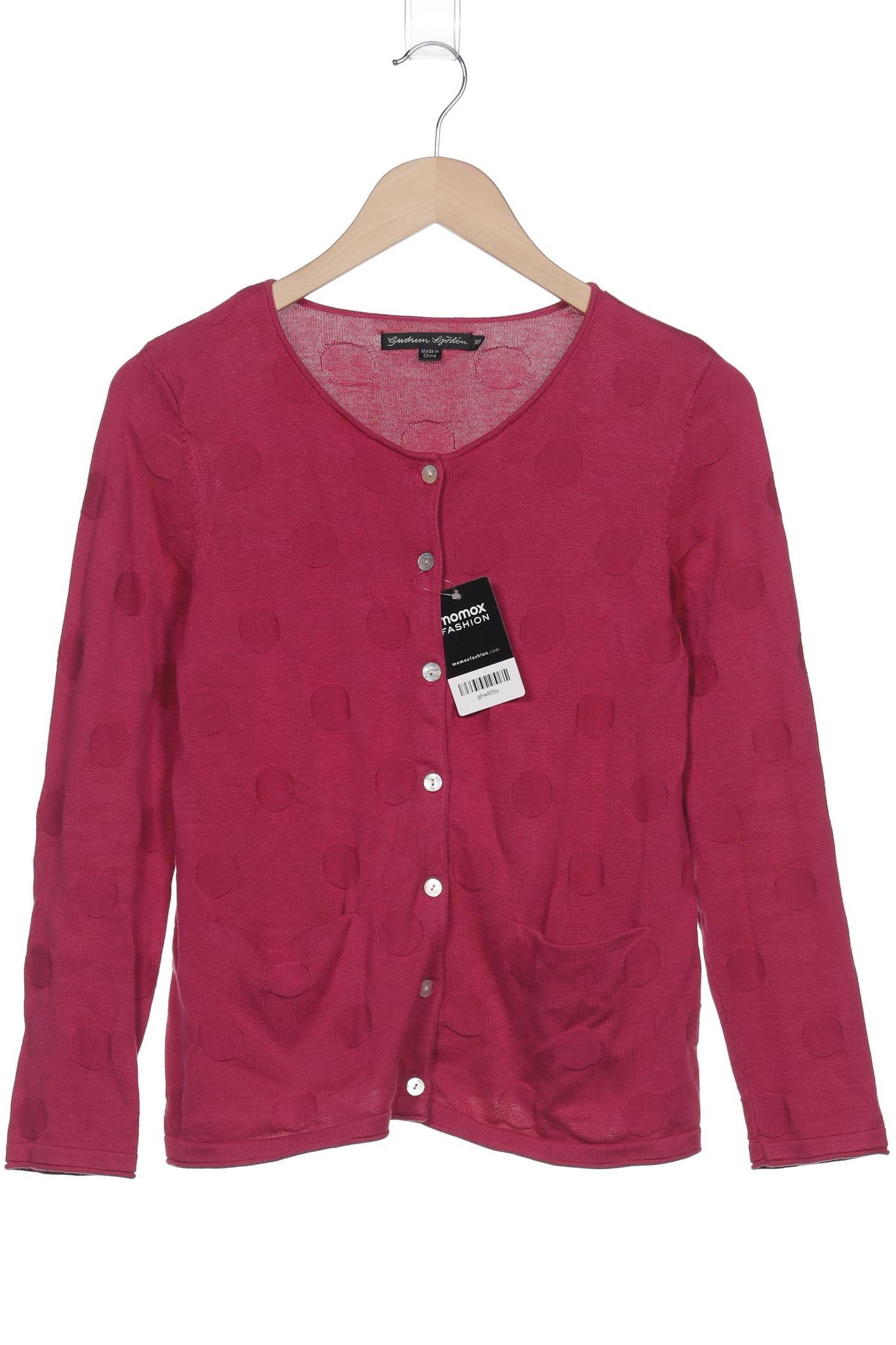 

Gudrun Sjödén Damen Strickjacke, pink, Gr. 34
