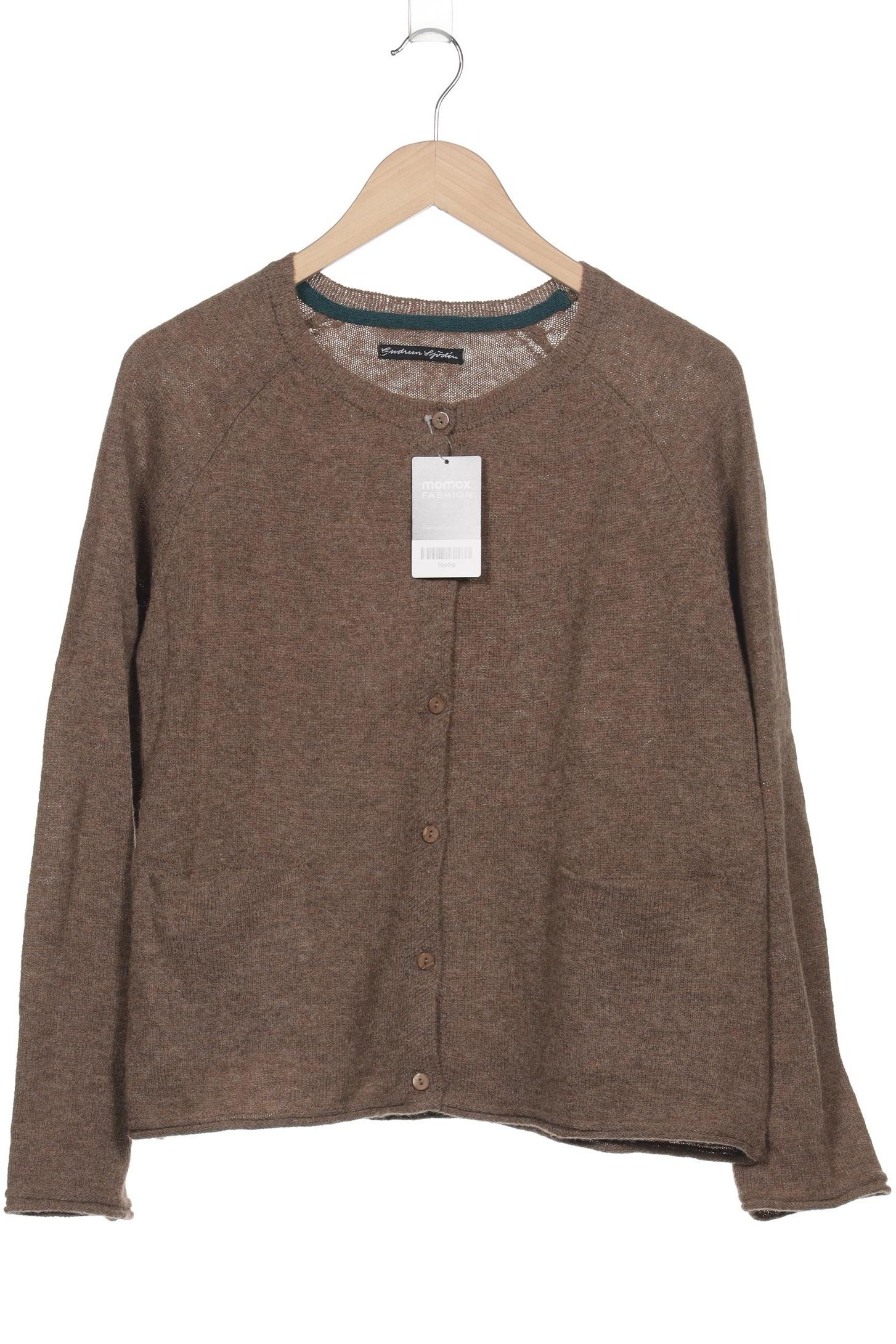 

Gudrun Sjödén Damen Strickjacke, braun, Gr. 46