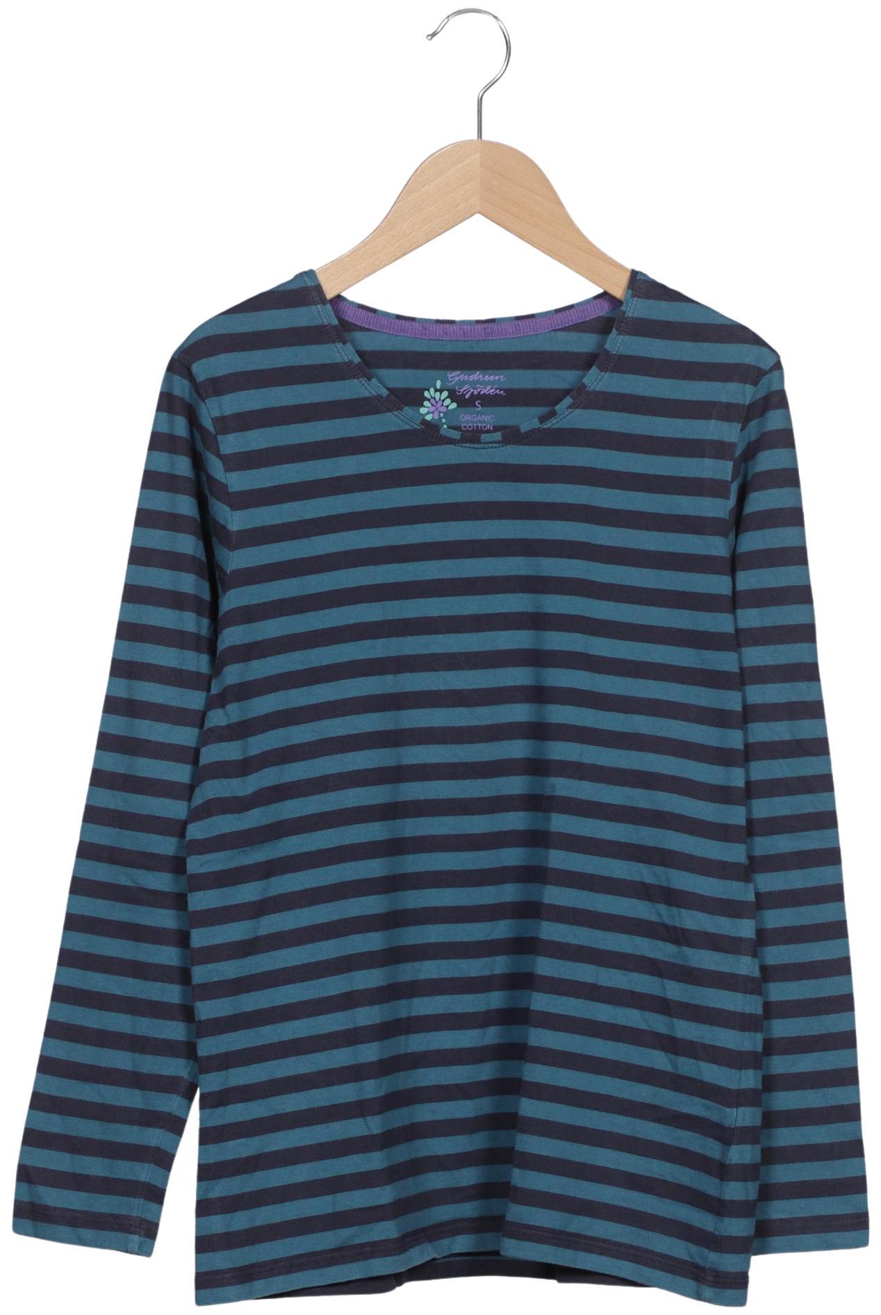 

Gudrun Sjödén Damen Langarmshirt, marineblau, Gr. 36