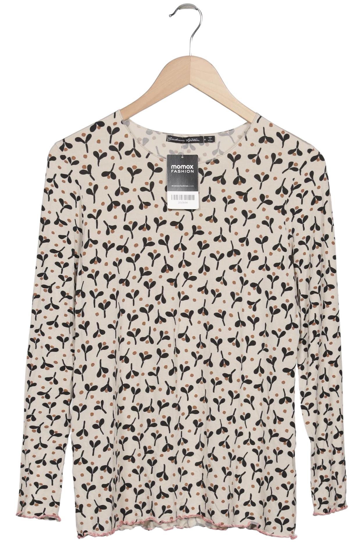 

Gudrun Sjödén Damen Langarmshirt, beige, Gr. 38