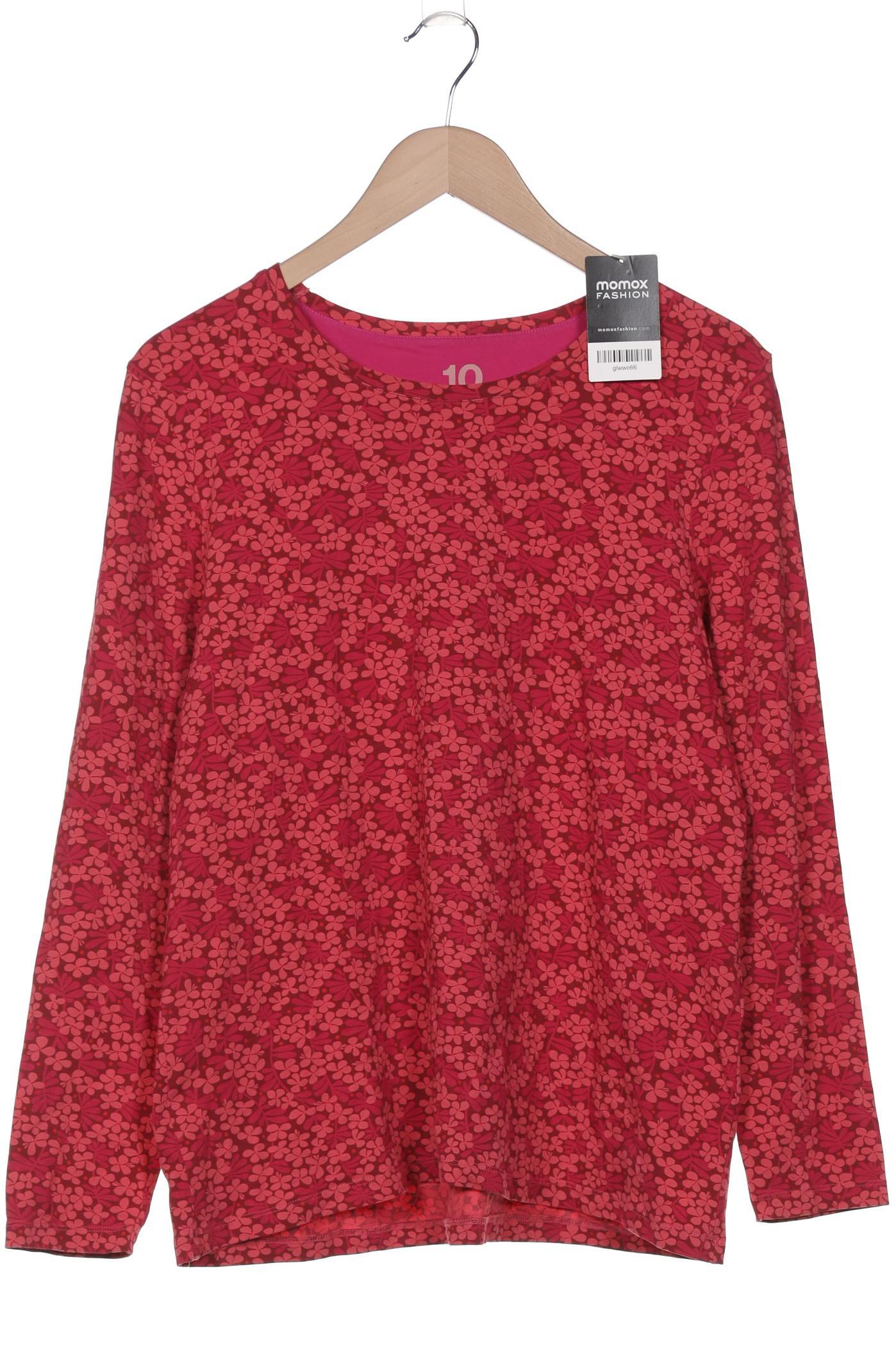 

Gudrun Sjödén Damen Langarmshirt, bordeaux, Gr. 42