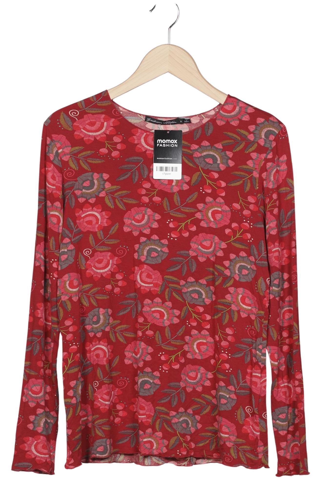 

Gudrun Sjödén Damen Langarmshirt, rot, Gr. 38