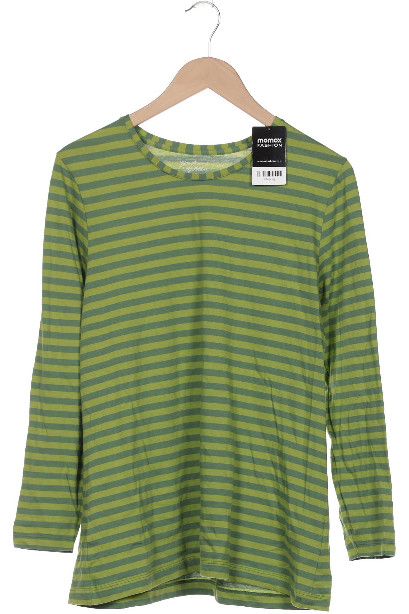 

Gudrun Sjödén Damen Langarmshirt, grün, Gr. 38