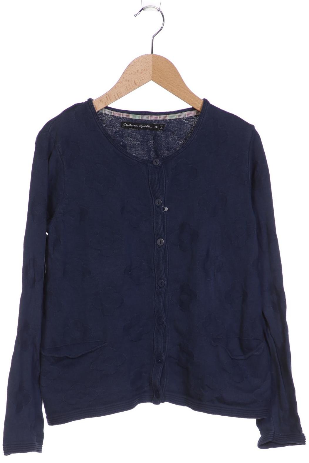 

Gudrun Sjödén Damen Strickjacke, marineblau