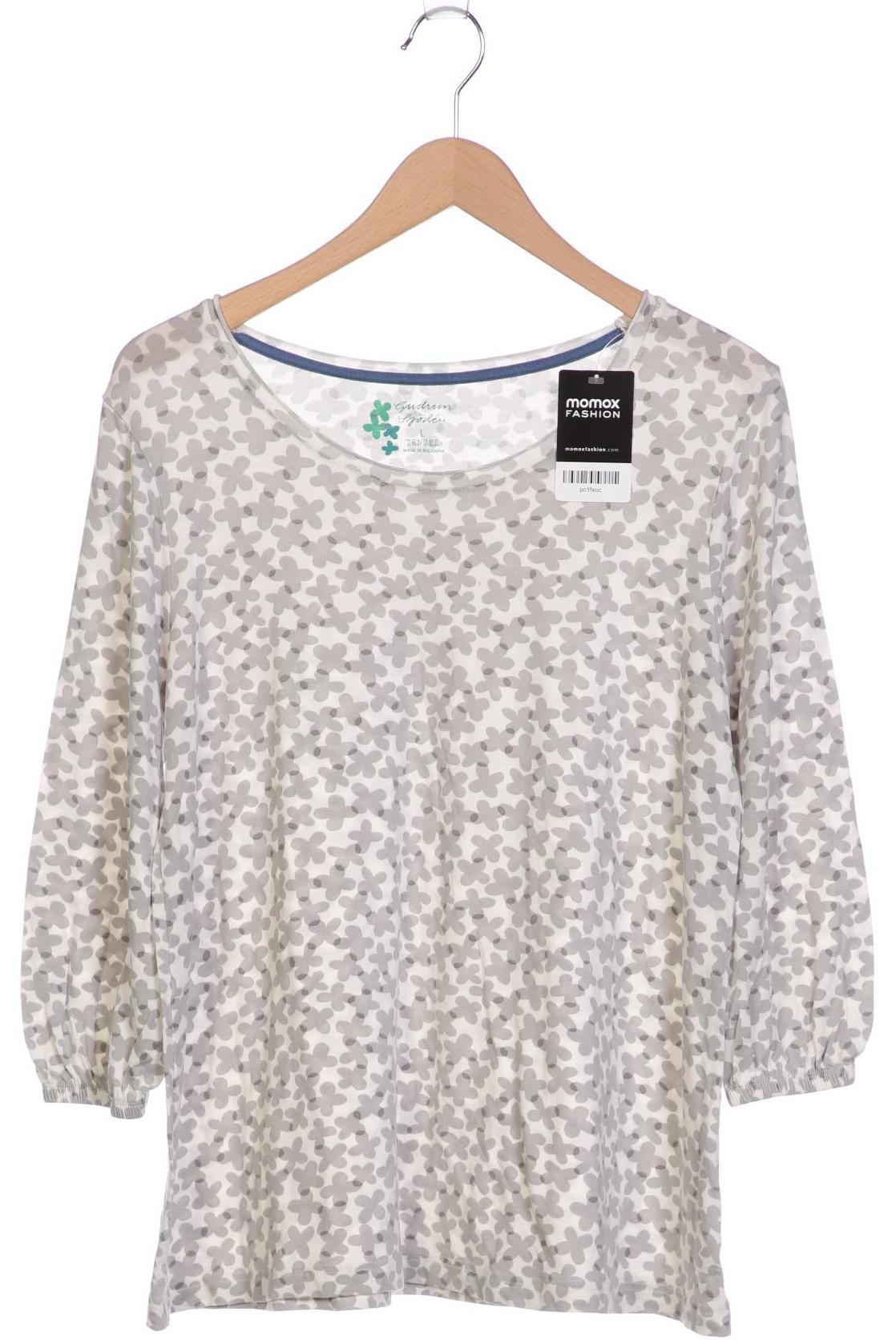 

Gudrun Sjödén Damen Langarmshirt, grau, Gr. 42