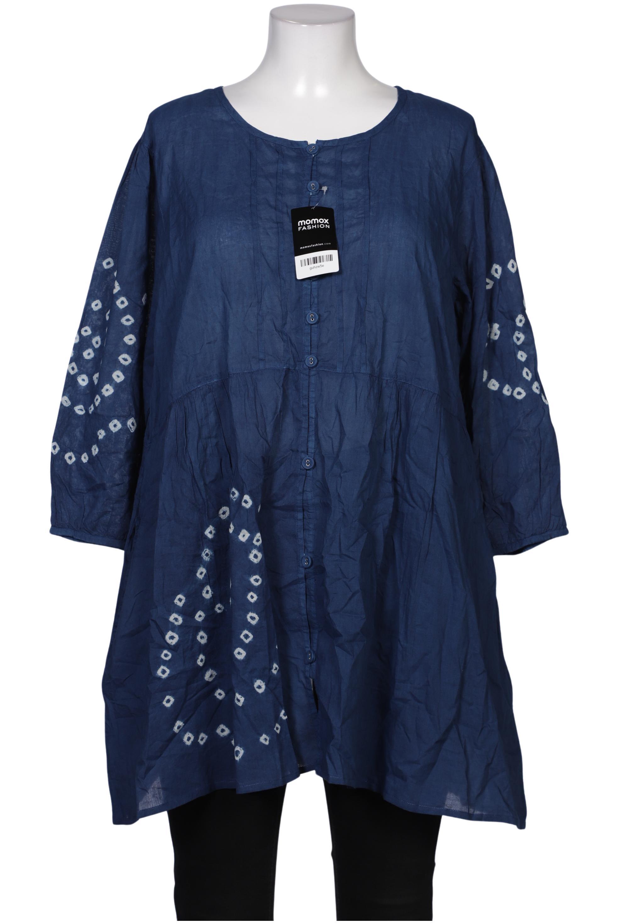 

Gudrun Sjödén Damen Bluse, marineblau, Gr. 44