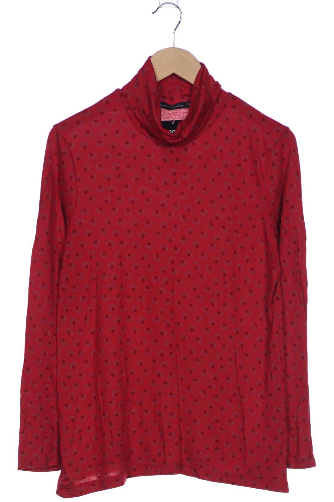 

Gudrun Sjödén Damen Langarmshirt, rot, Gr. 44