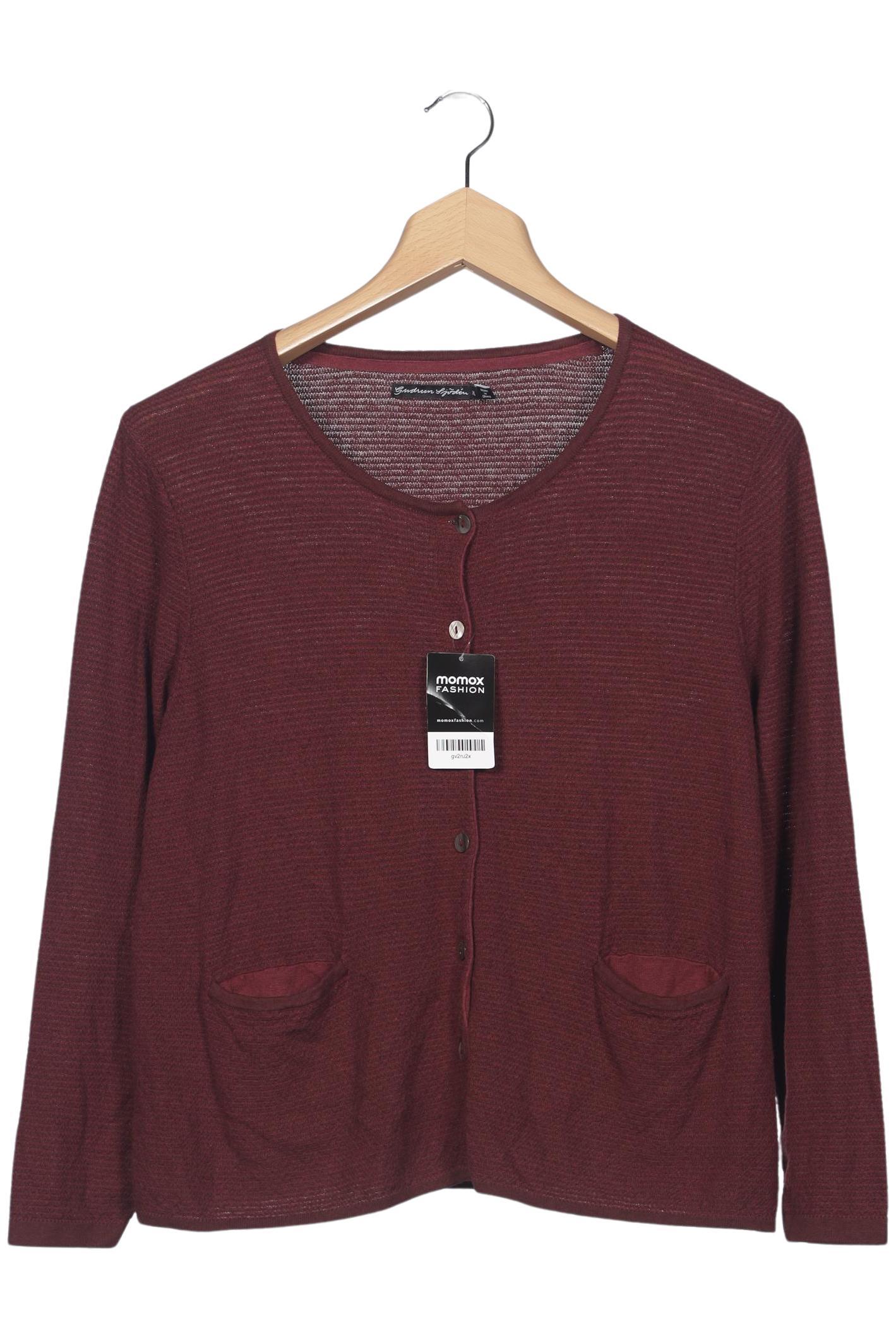 

Gudrun Sjödén Damen Strickjacke, bordeaux, Gr. 44