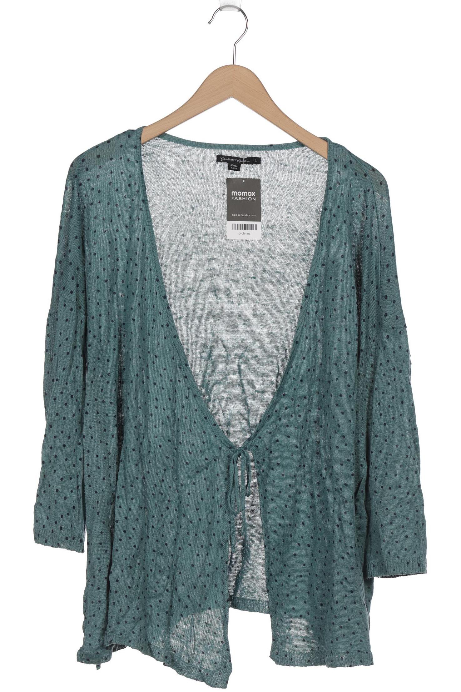 

Gudrun Sjödén Damen Strickjacke, türkis, Gr. 42