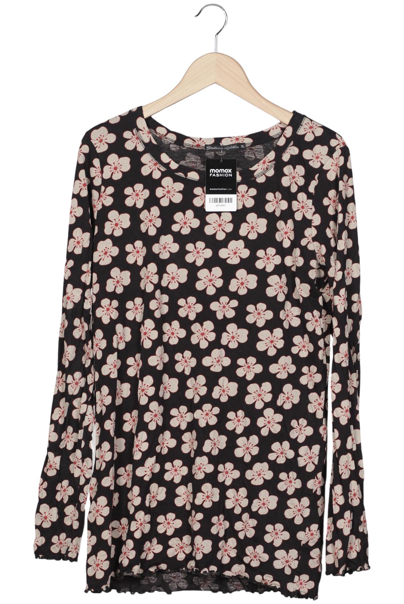 

Gudrun Sjödén Damen Langarmshirt, schwarz, Gr. 44