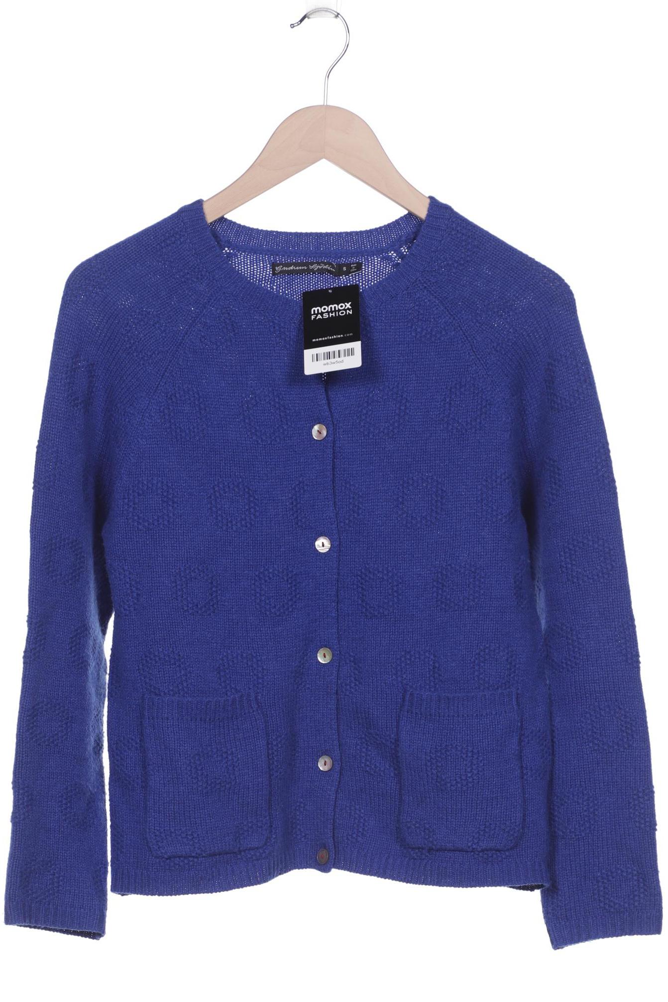 

Gudrun Sjödén Damen Strickjacke, blau, Gr. 36