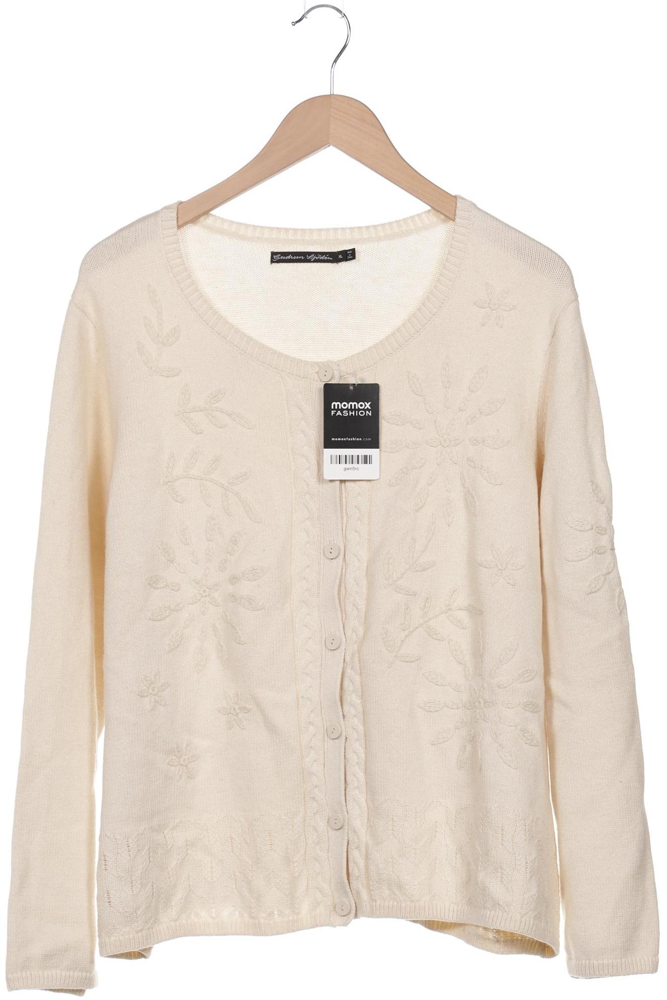 

Gudrun Sjödén Damen Strickjacke, cremeweiß, Gr. 44