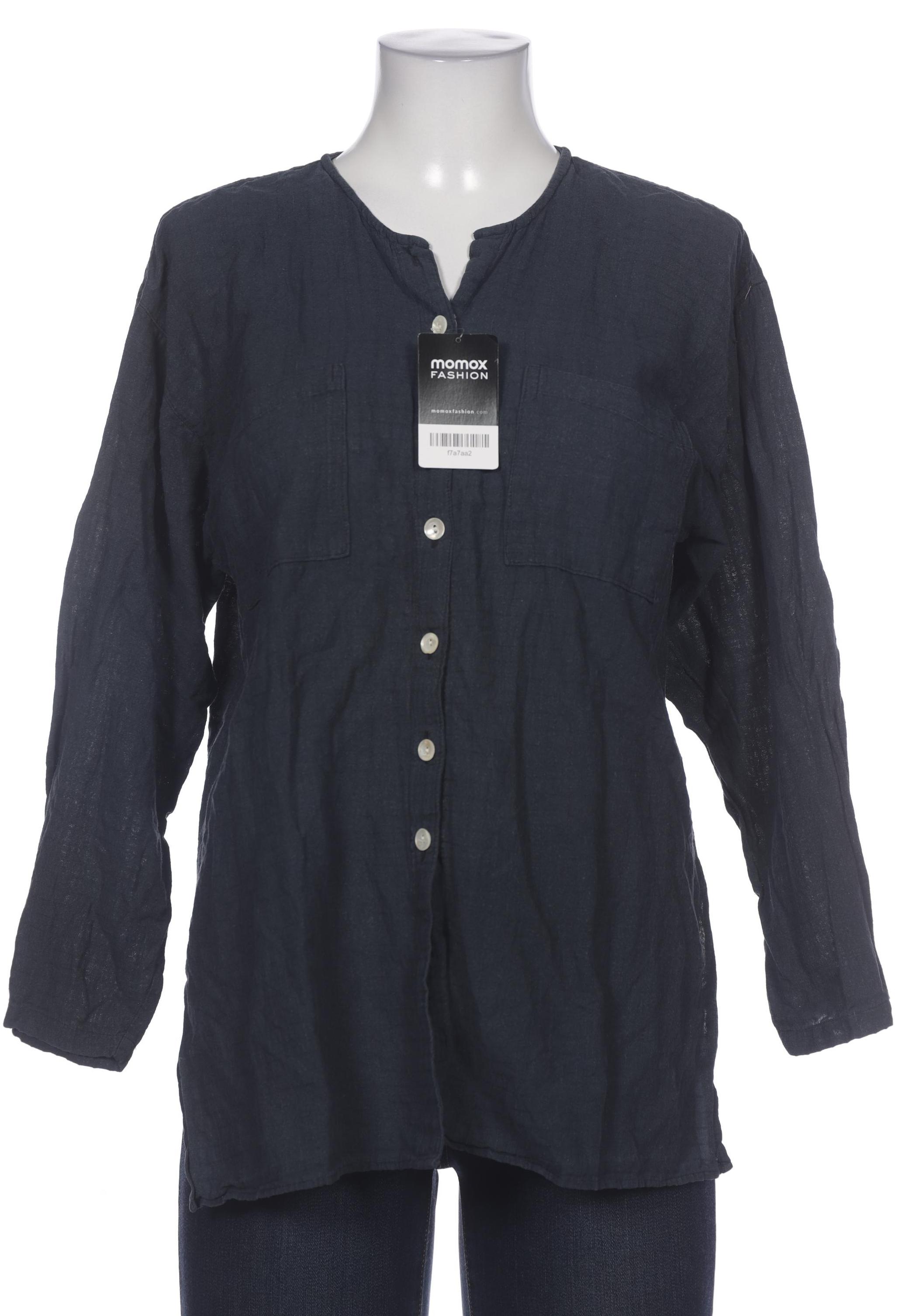 

Gudrun Sjödén Damen Bluse, marineblau, Gr. 36