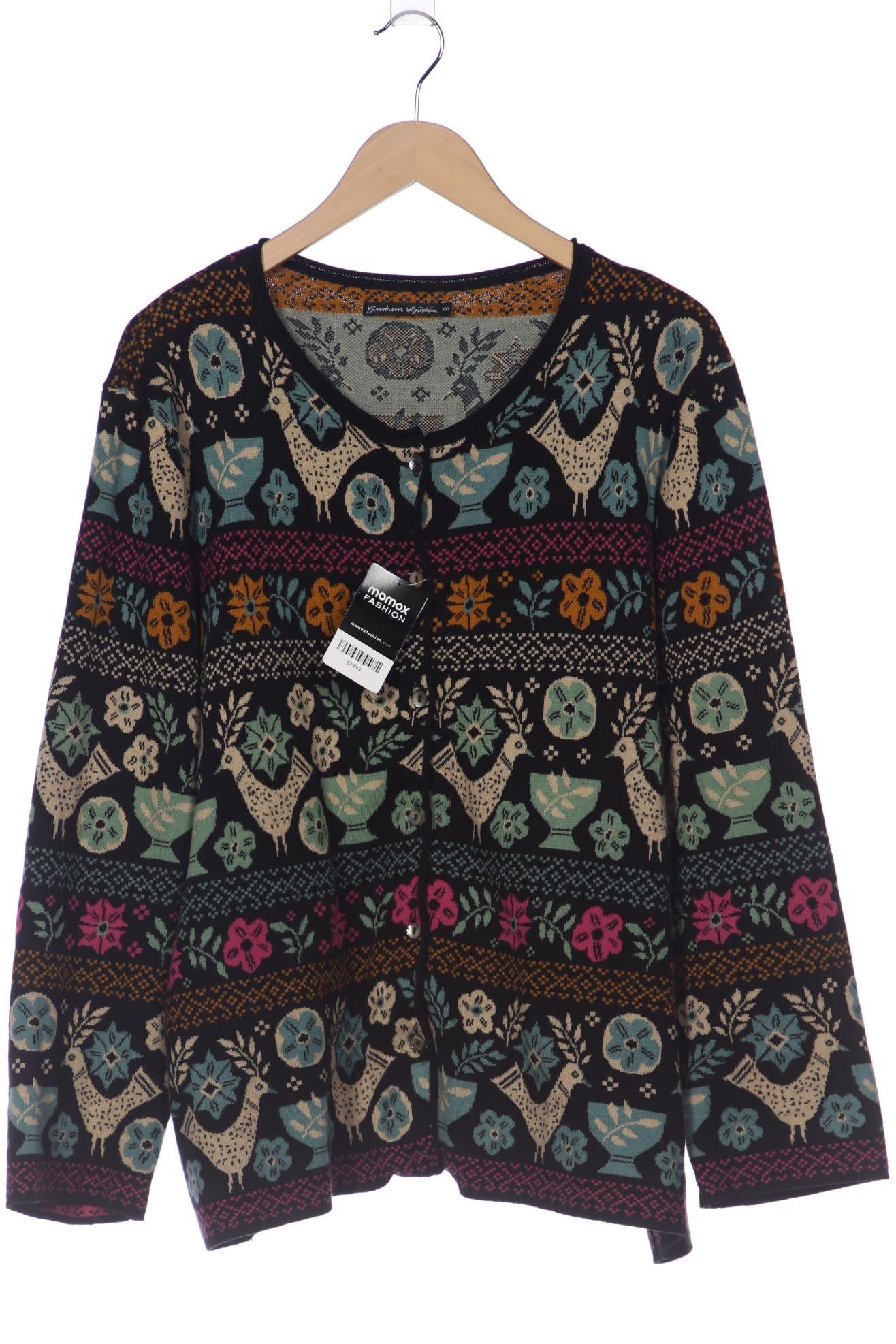 

Gudrun Sjödén Damen Strickjacke, schwarz, Gr. 46