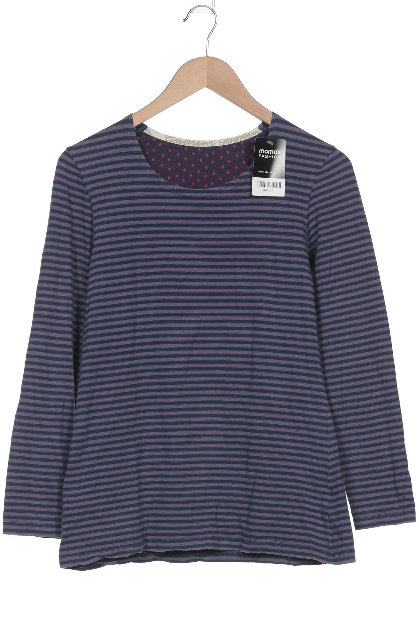 

Gudrun Sjödén Damen Langarmshirt, blau, Gr. 34