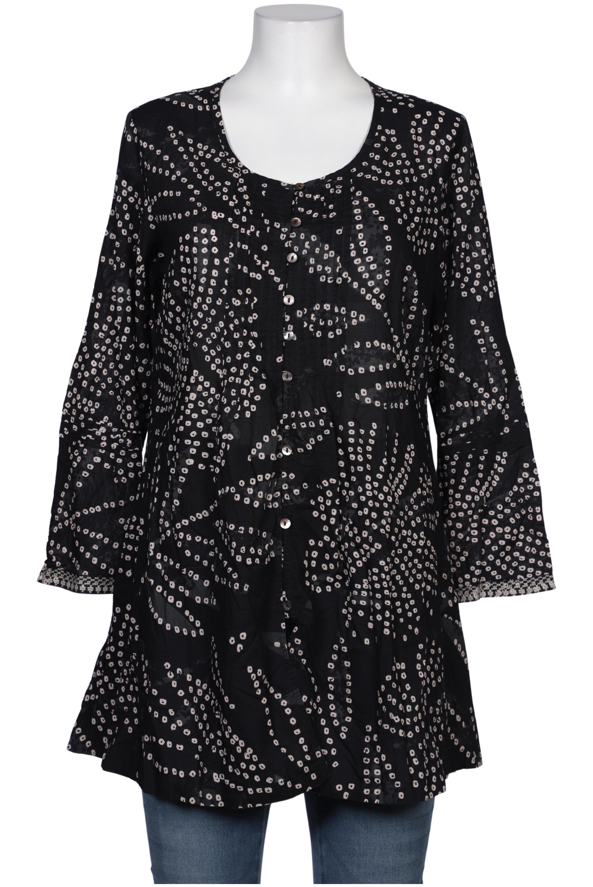 

Gudrun Sjödén Damen Bluse, schwarz, Gr. 38