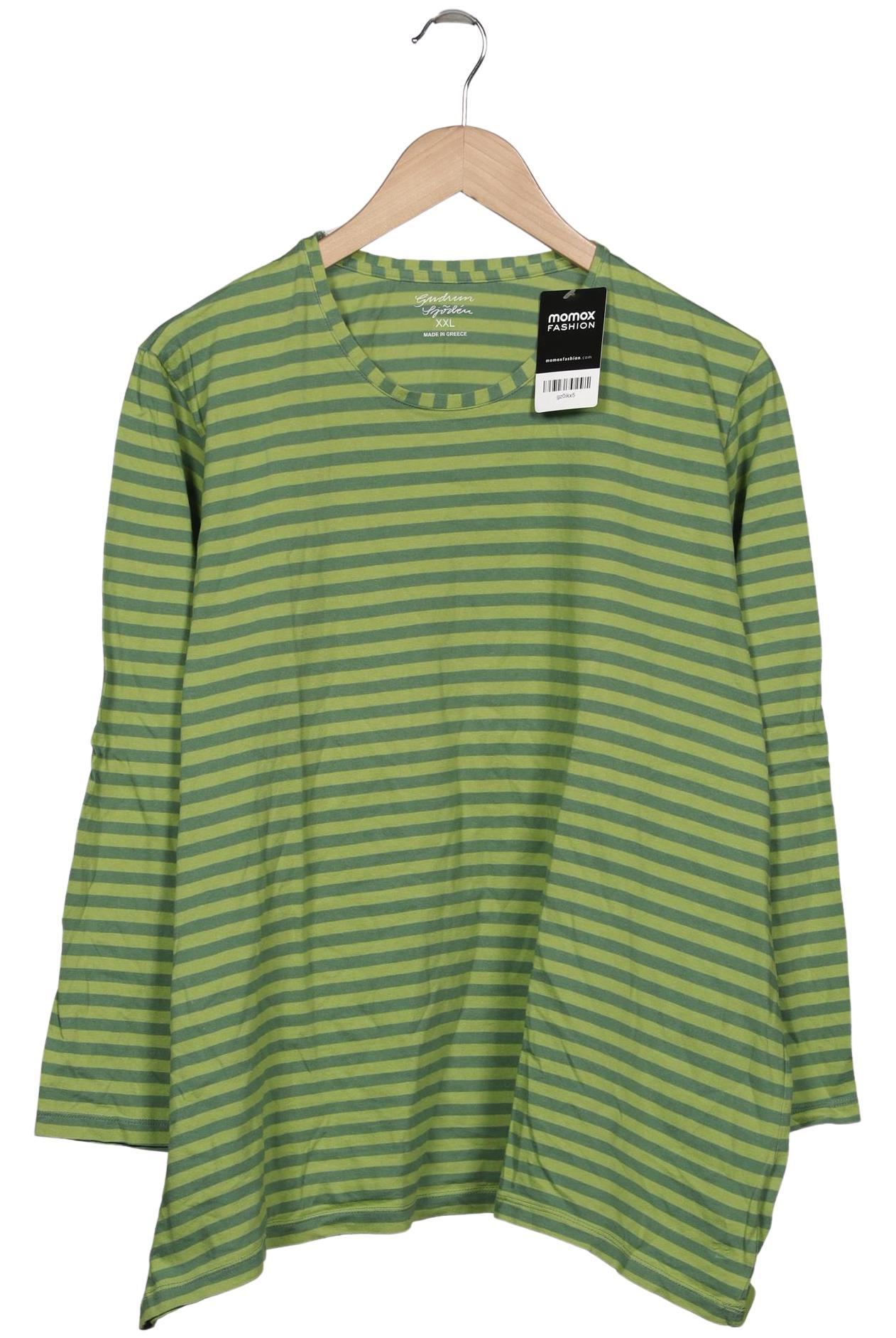

Gudrun Sjödén Damen Langarmshirt, grün, Gr. 46