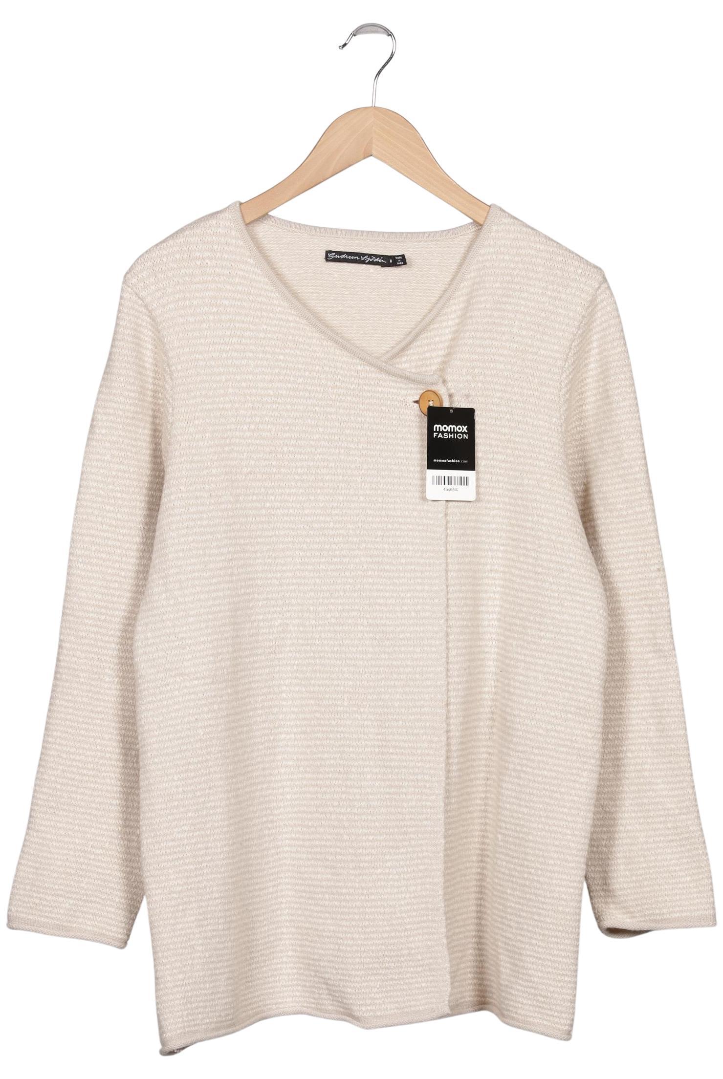 

Gudrun Sjödén Damen Strickjacke, cremeweiß, Gr. 38