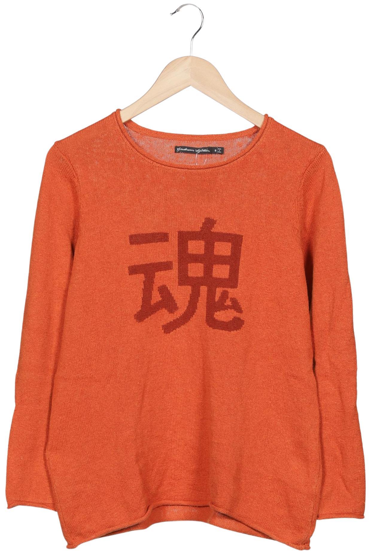 

Gudrun Sjödén Damen Pullover, orange, Gr. 36