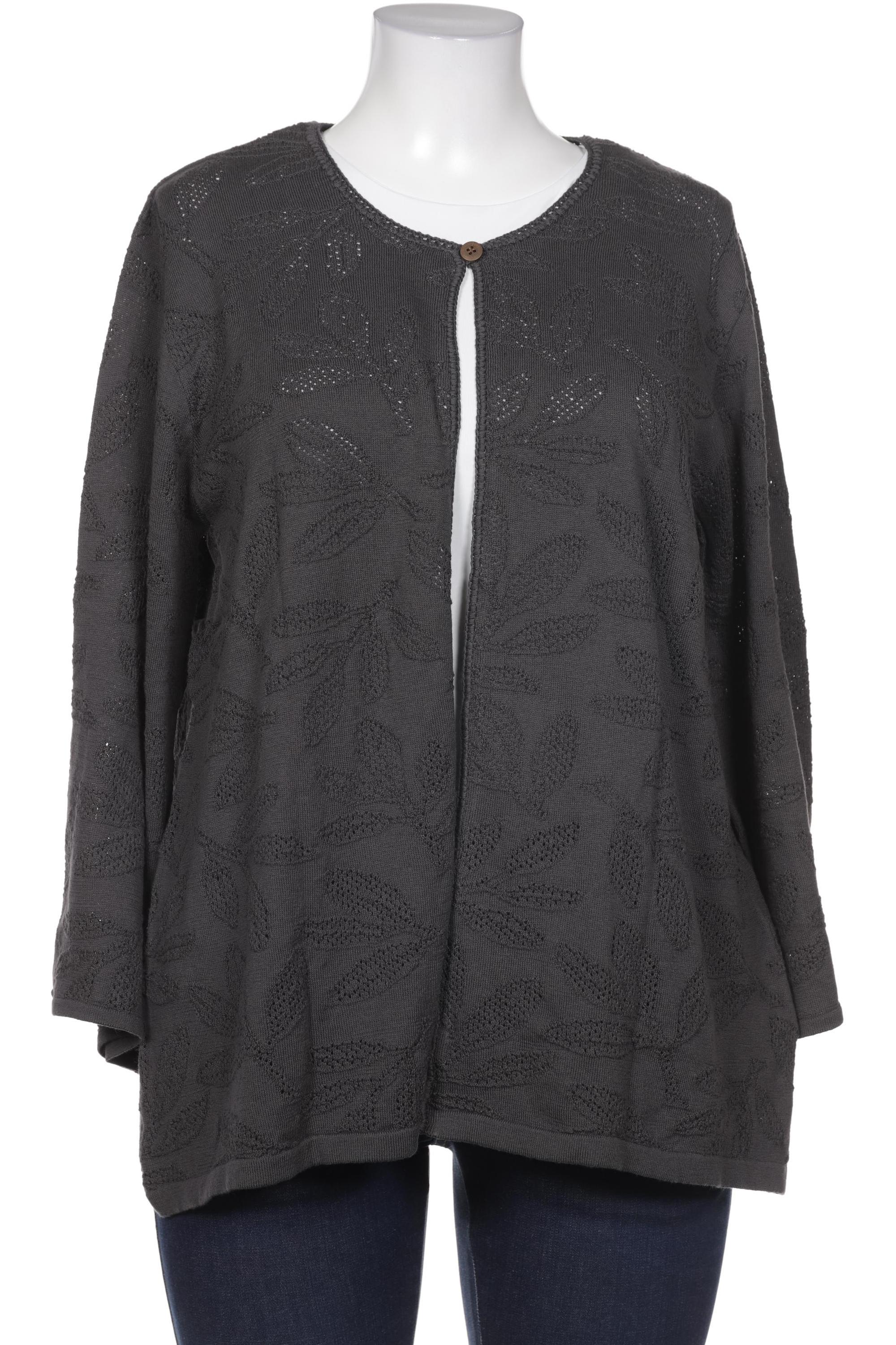 

Gudrun Sjödén Damen Strickjacke, grau, Gr. 44
