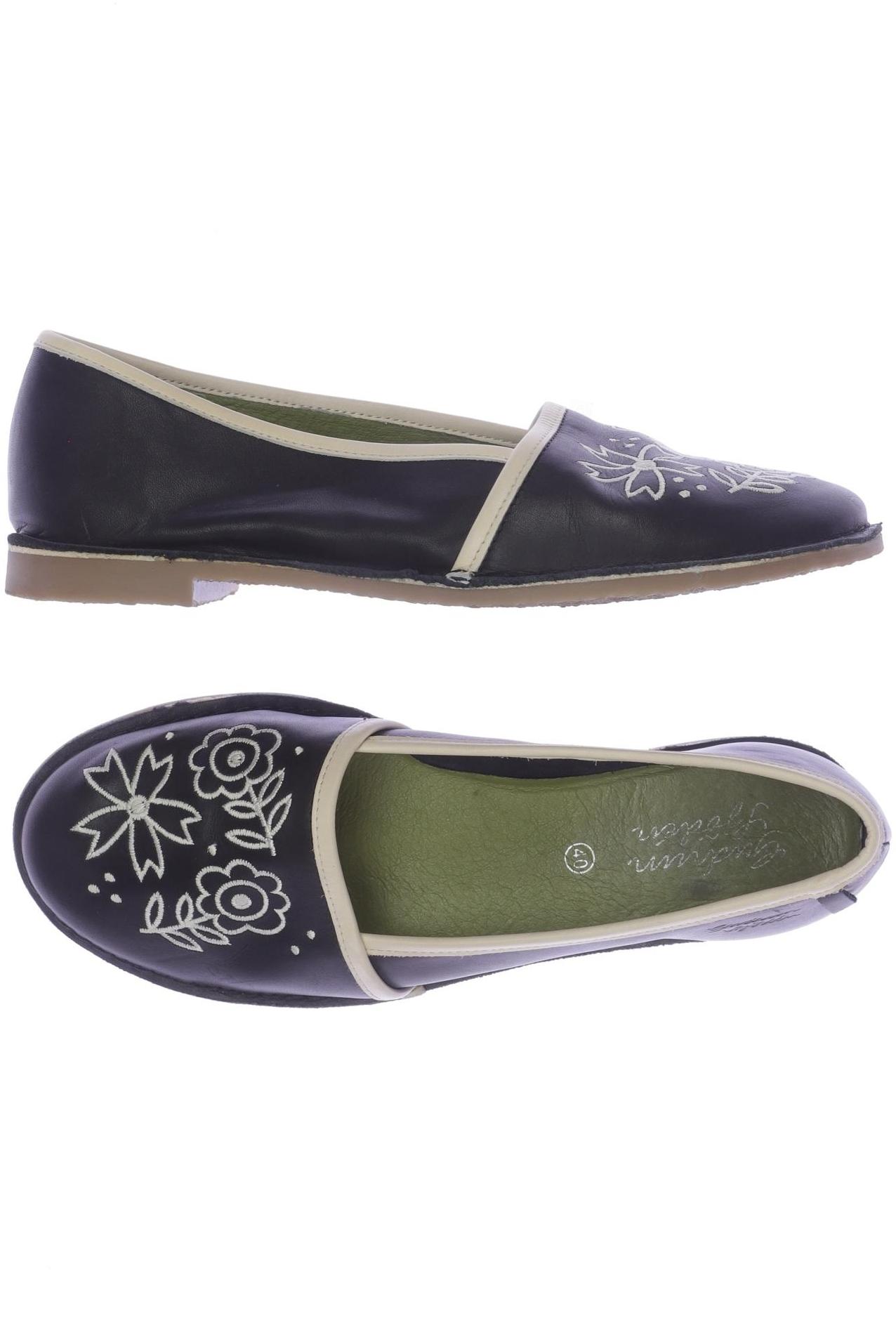 

Gudrun Sjödén Damen Halbschuh, schwarz, Gr. 40