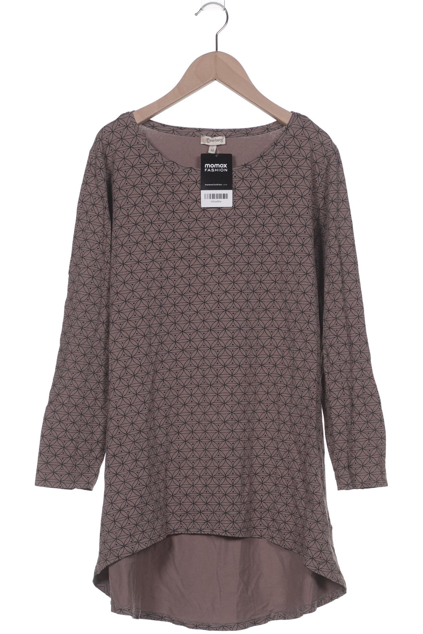 

Gudrun Sjödén Damen Langarmshirt, braun, Gr. 38