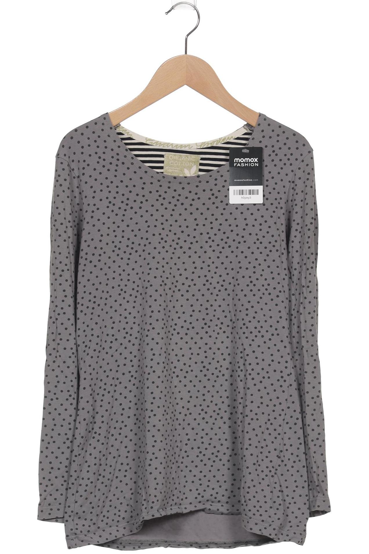 

Gudrun Sjödén Damen Langarmshirt, grau, Gr. 38