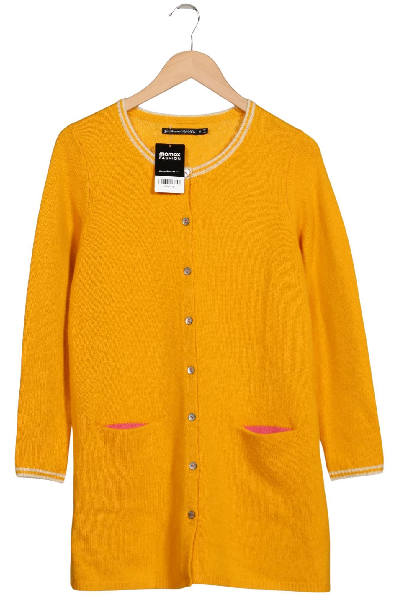 

Gudrun Sjödén Damen Strickjacke, orange, Gr. 36