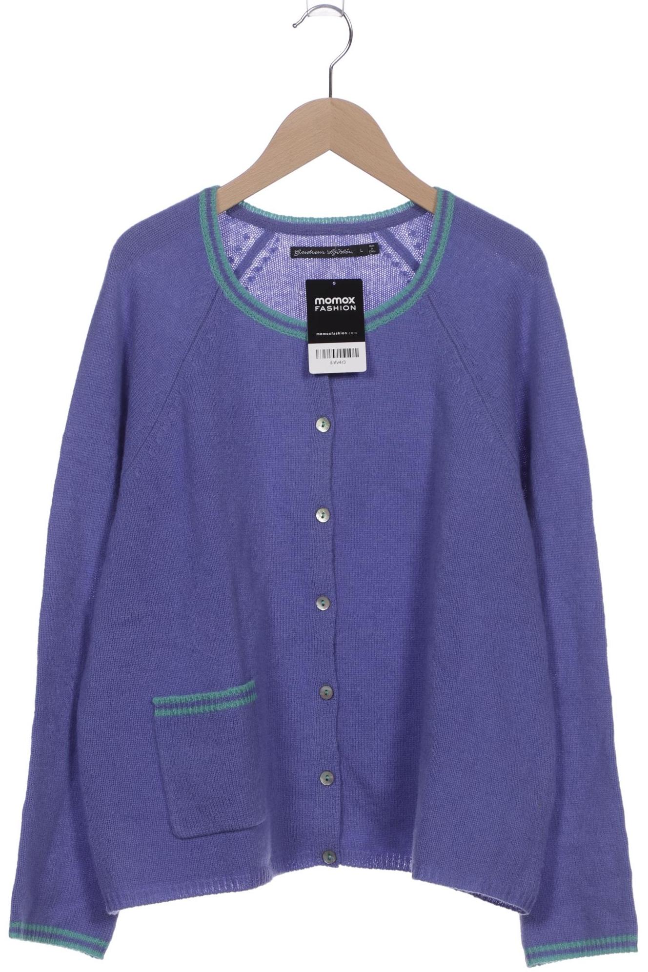 

Gudrun Sjödén Damen Strickjacke, blau, Gr. 42