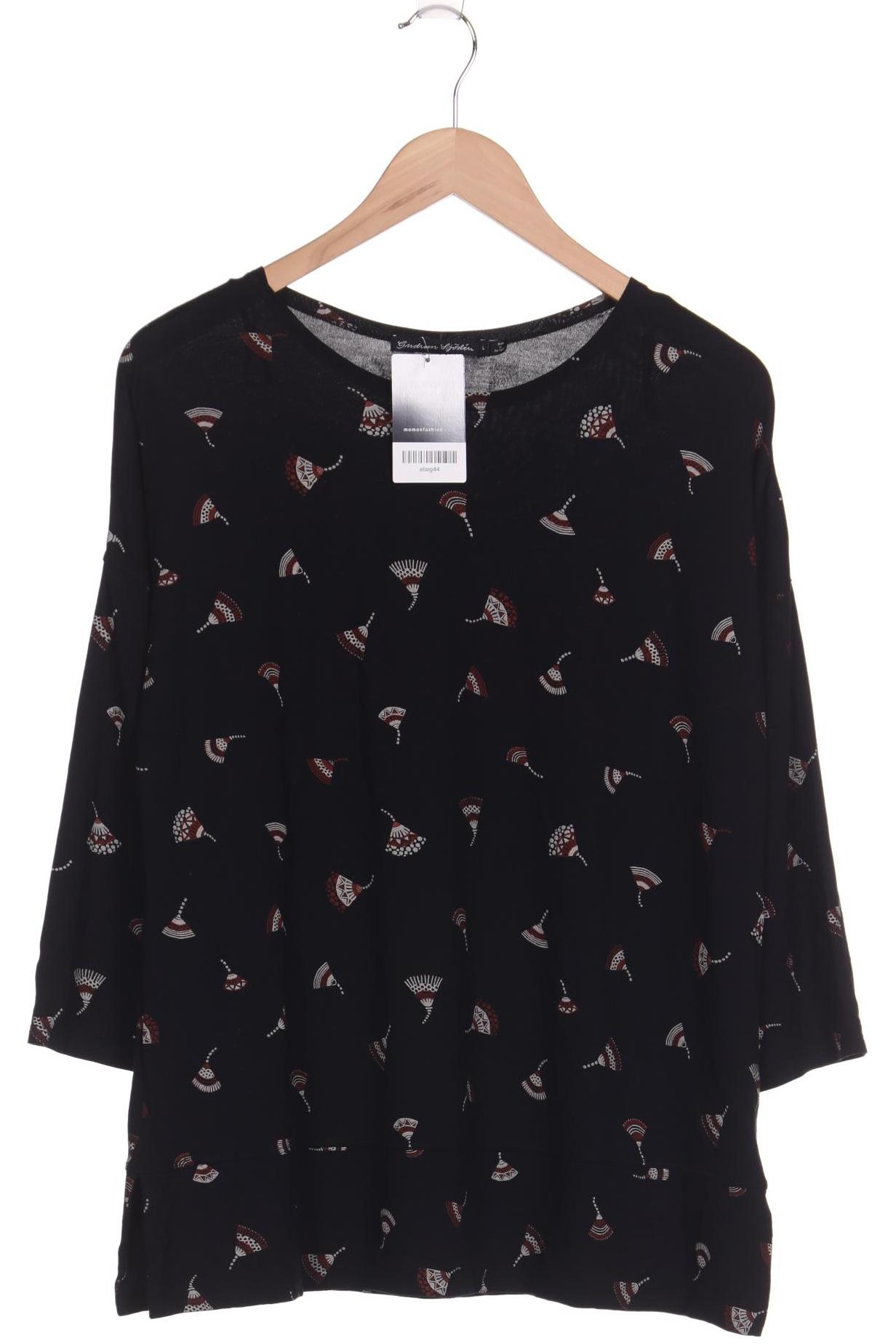 

Gudrun Sjödén Damen Langarmshirt, schwarz, Gr. 42