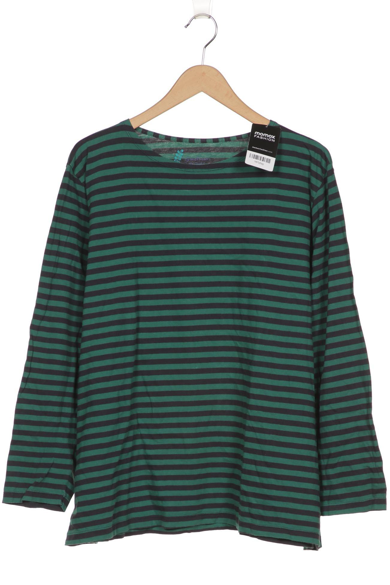 

Gudrun Sjödén Damen Langarmshirt, grün, Gr. 46