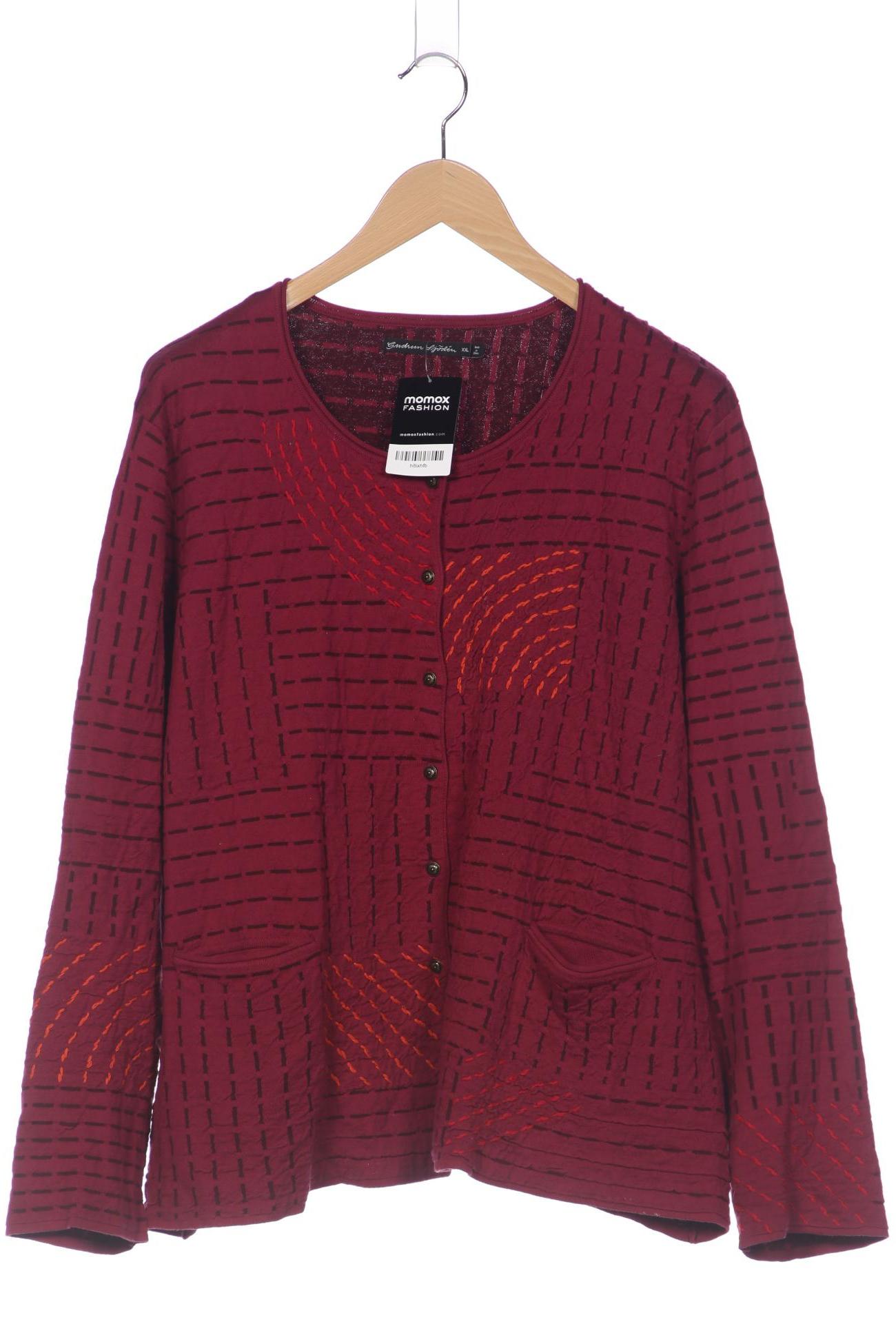 

Gudrun Sjödén Damen Strickjacke, bordeaux, Gr. 46